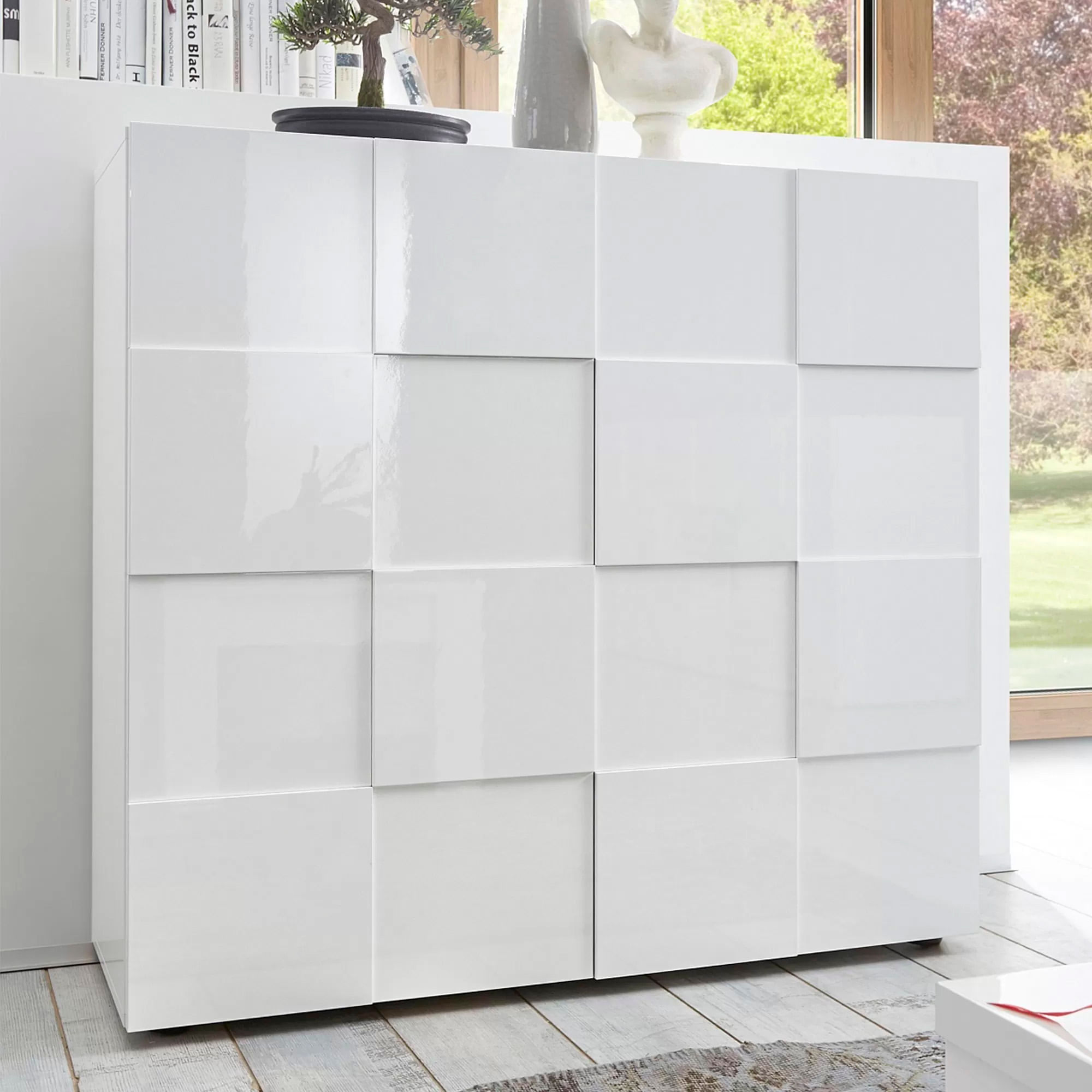 Aparador-DAMA-com-2-portas---Branco-Brilho