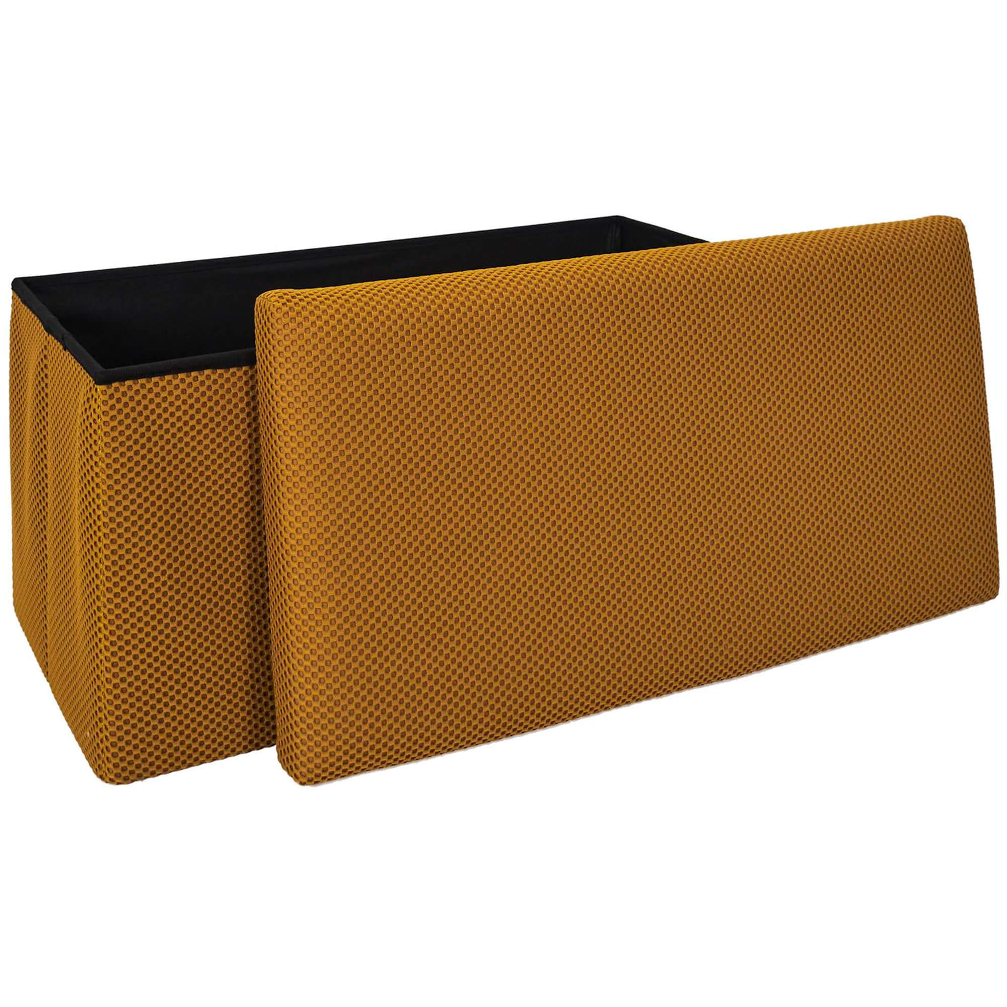 Banqueta-dobravel-ATOM-com-arrumacao-Amarelo-Mostarda