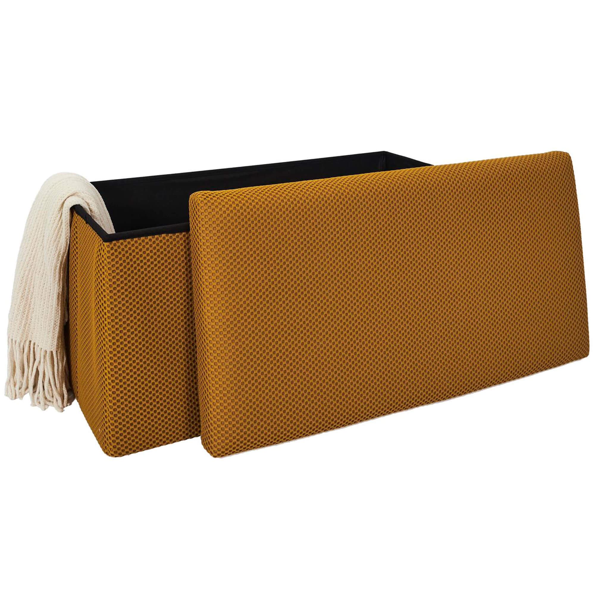 Banqueta-dobravel-ATOM-com-arrumacao-Amarelo-Mostarda