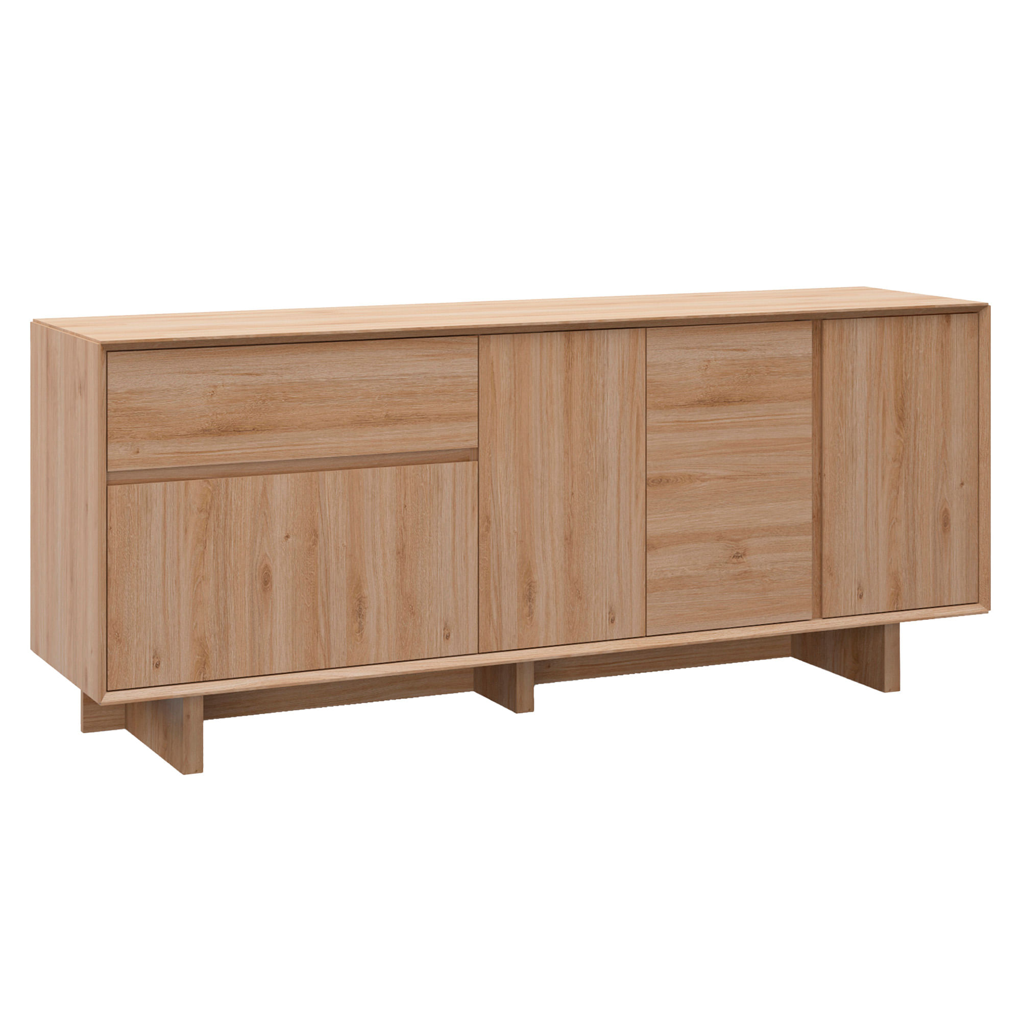 Aparador-CAPRI-com-4-portas-e-1-gaveta---Carvalho