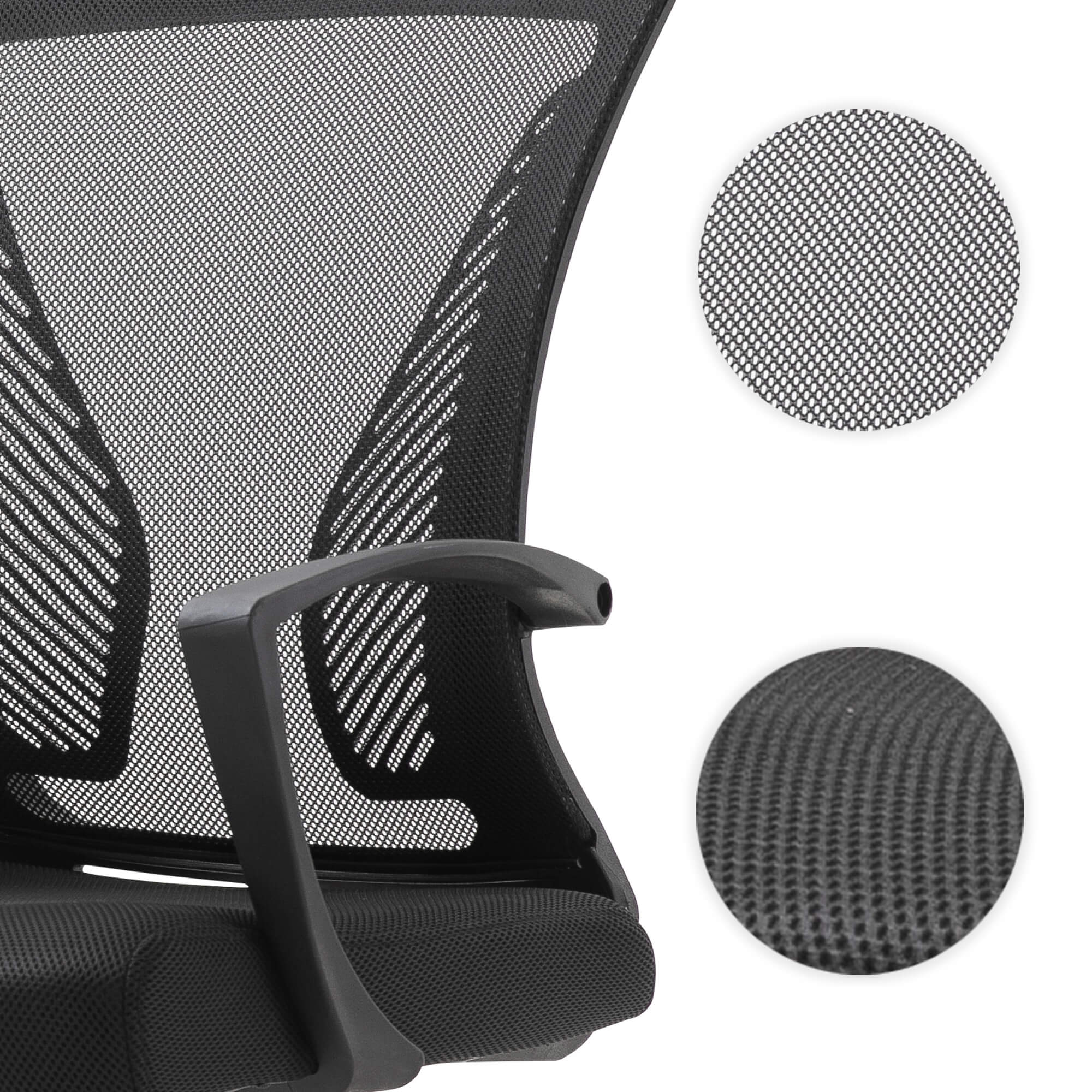 Cadeira-de-escritorio-BENNY-reclinavel-Preto