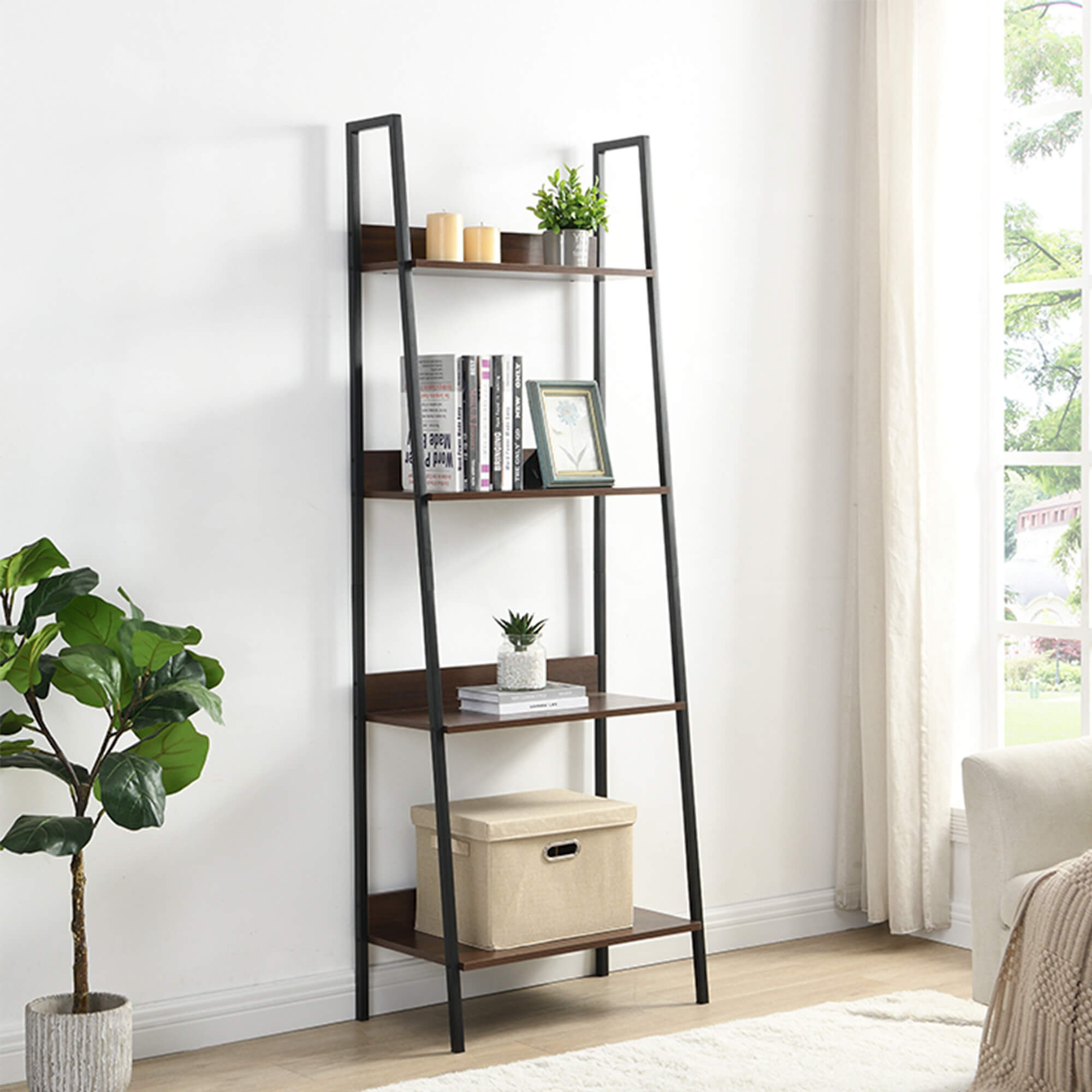 Estante-ST-MICHEL-com-4-prateleiras-Nogueira