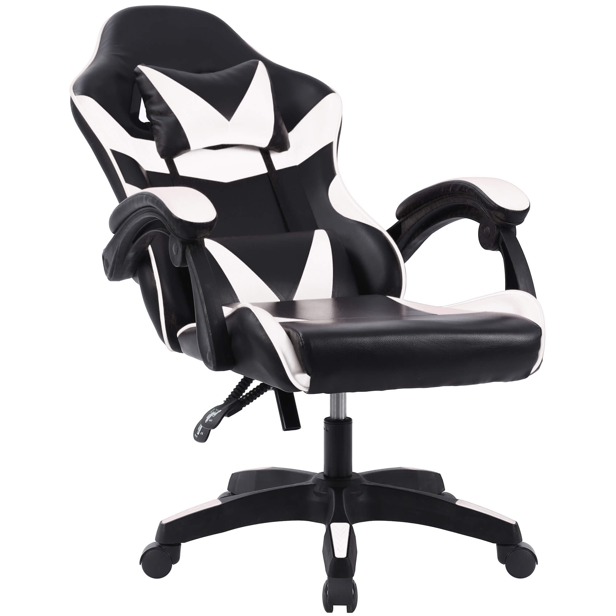 Cadeira-de-escritorio-GAMER-II---Preto-e-Branco