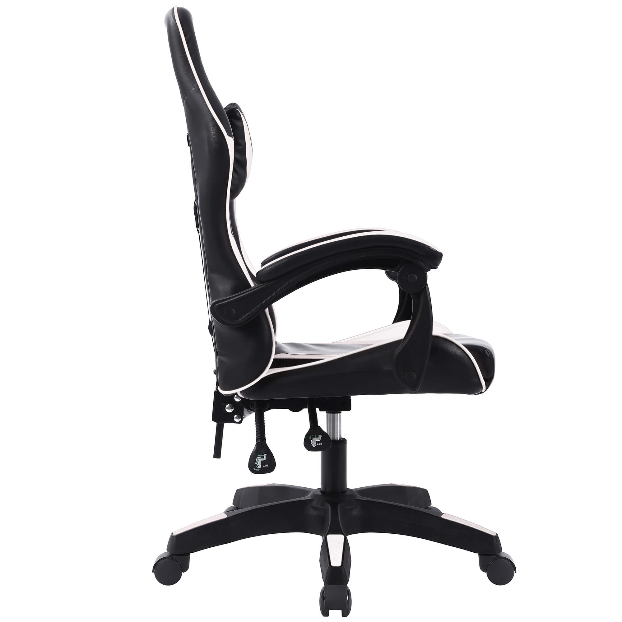 Cadeira-de-escritorio-GAMER-II---Preto-e-Branco