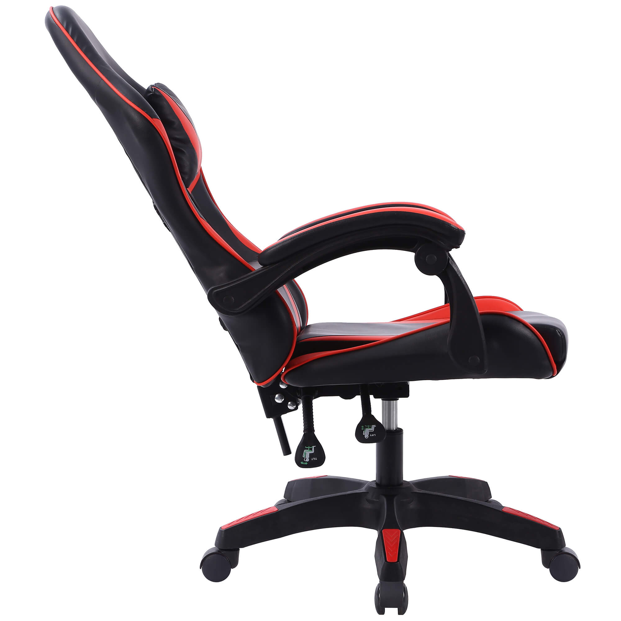 Cadeira-de-escritorio-GAMER-II---Preto-e-Vermelho
