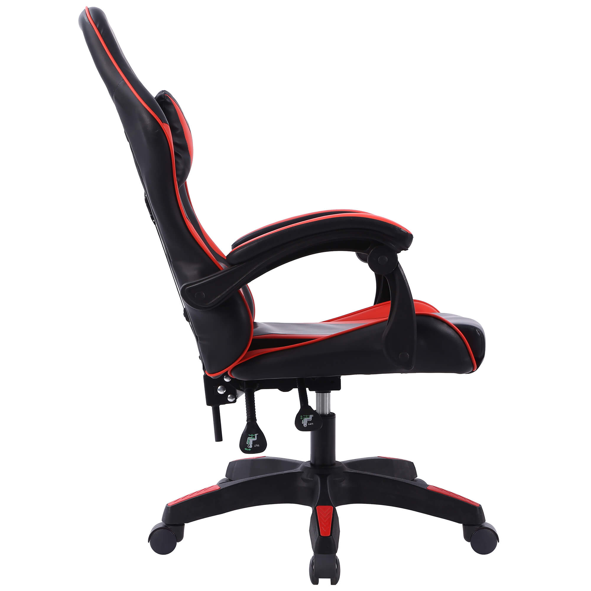 Cadeira-de-escritorio-GAMER-II---Preto-e-Vermelho