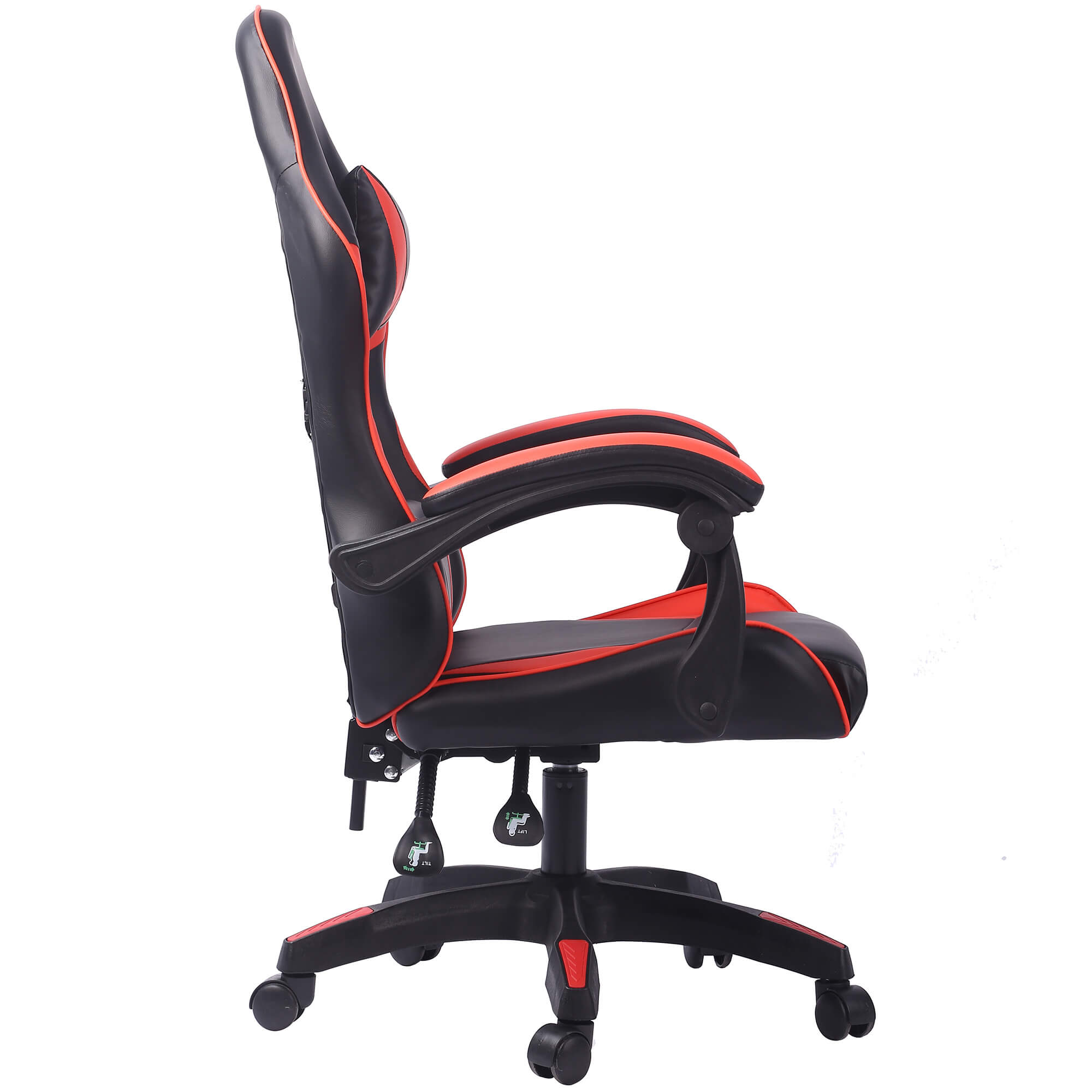 Cadeira-de-escritorio-GAMER-II---Preto-e-Vermelho