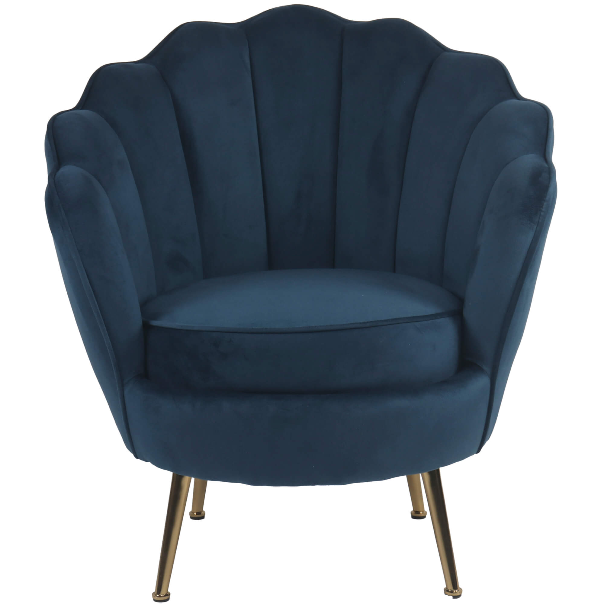 Poltrona-LOTUS-II-Azul--Veludo-