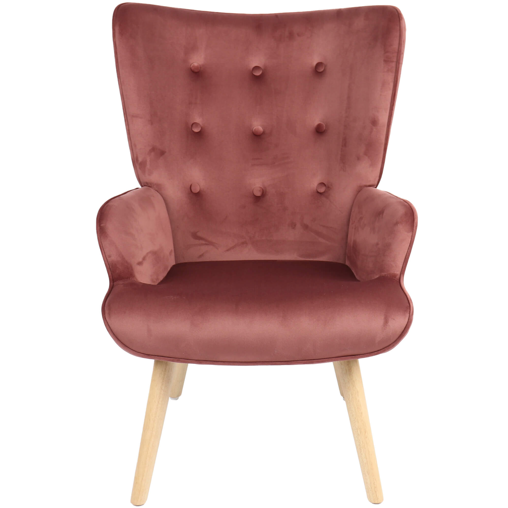 Poltrona-KIKO-II-Rosa--Veludo-