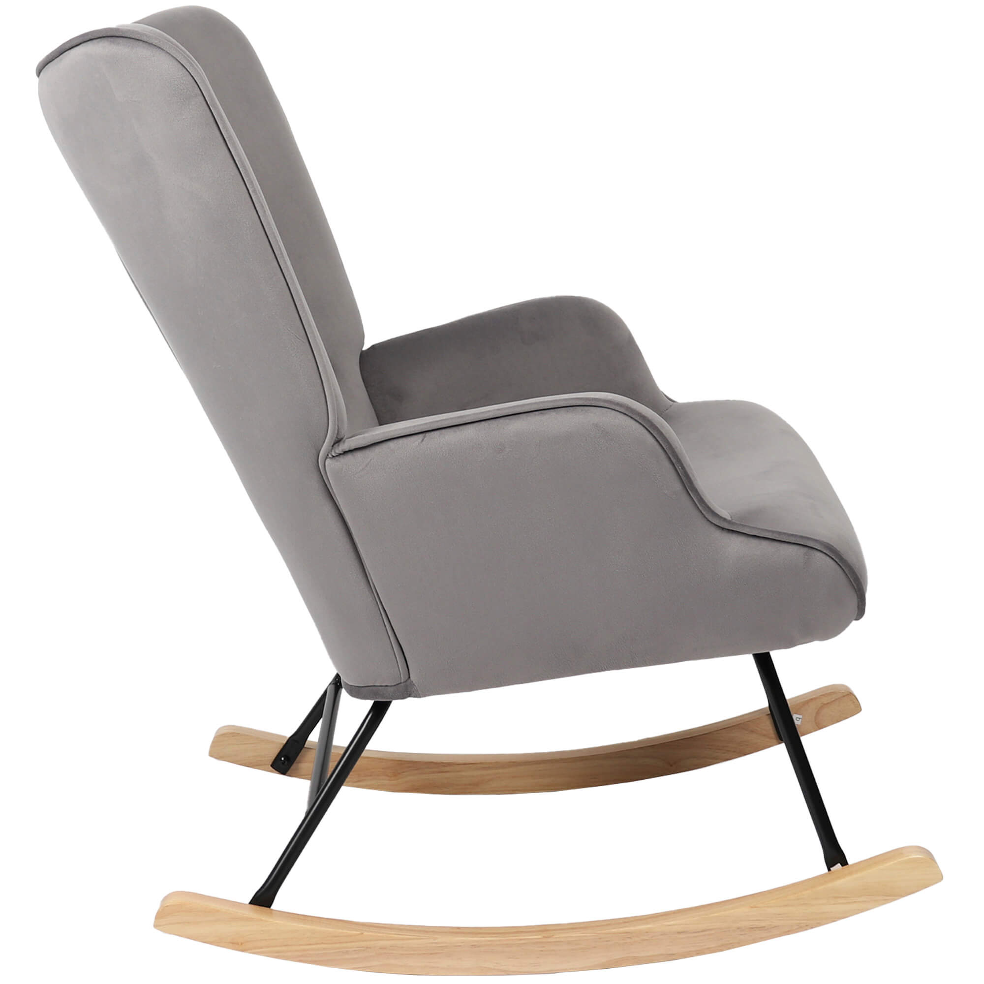 Cadeirao-de-baloico-CHIKO-Cinzento--Veludo-