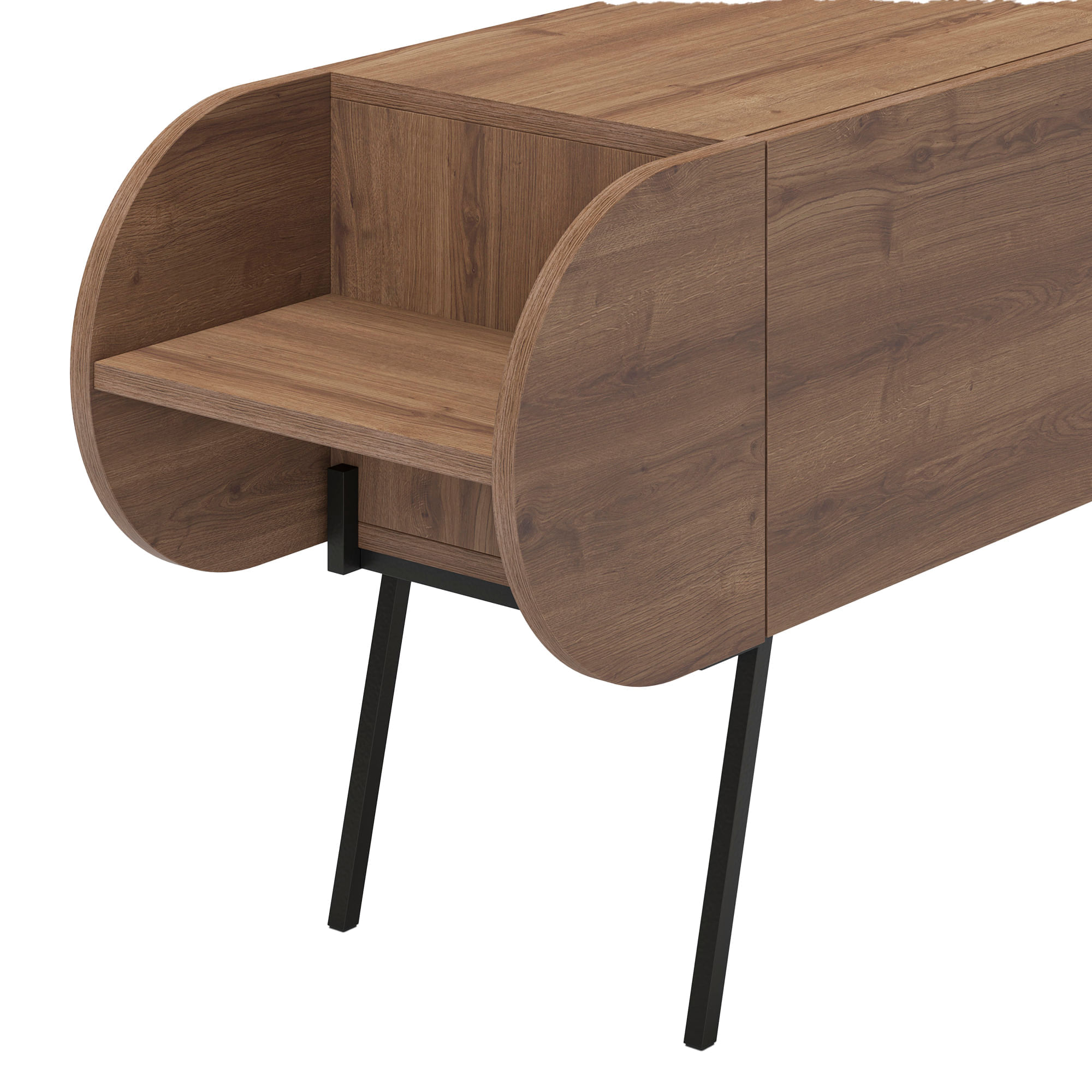 Movel-TV-SALUSO-com-2-portas---Nogal