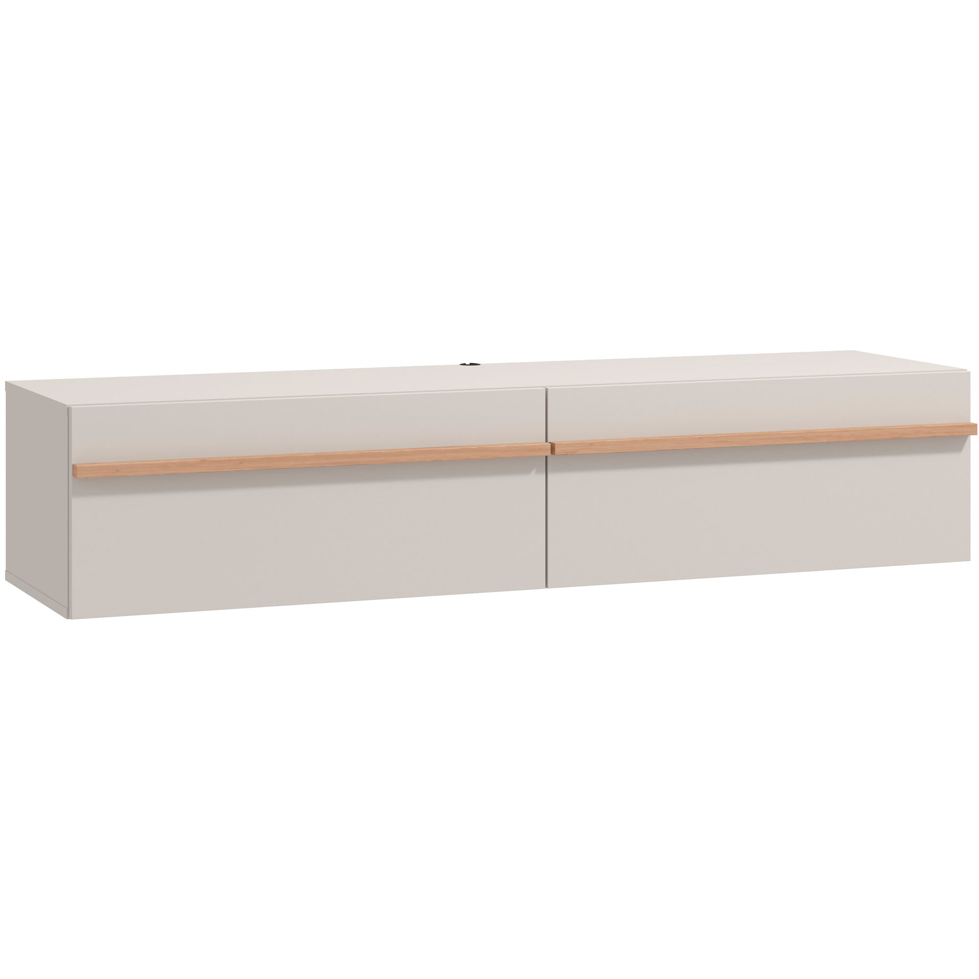 Movel-TV-suspenso-ARLES-l-com-2-portas---Carvalho-Artesanato-e-Caxemira-155-cm