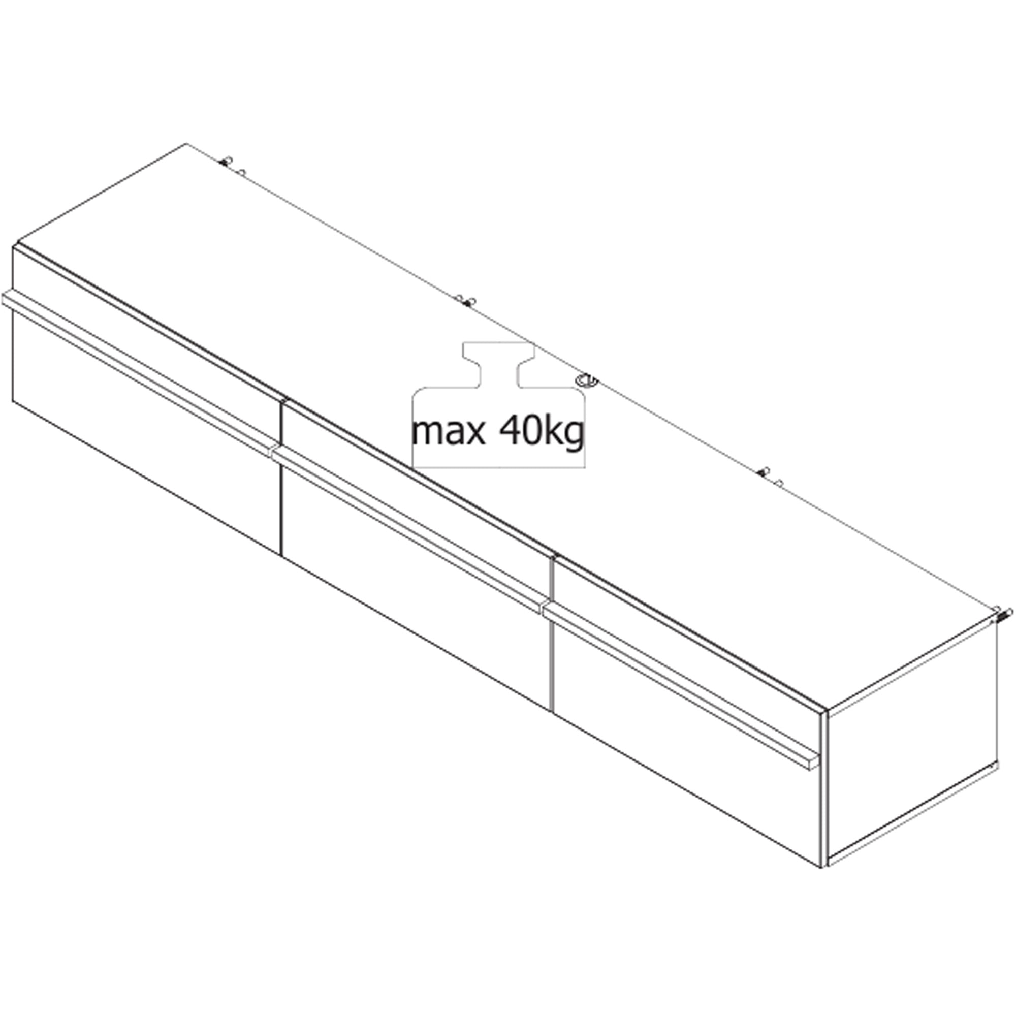 Movel-TV-suspenso-ARLES-l-com-3-portas---Carvalho-Artesanato-e-Caxemira-190-cm
