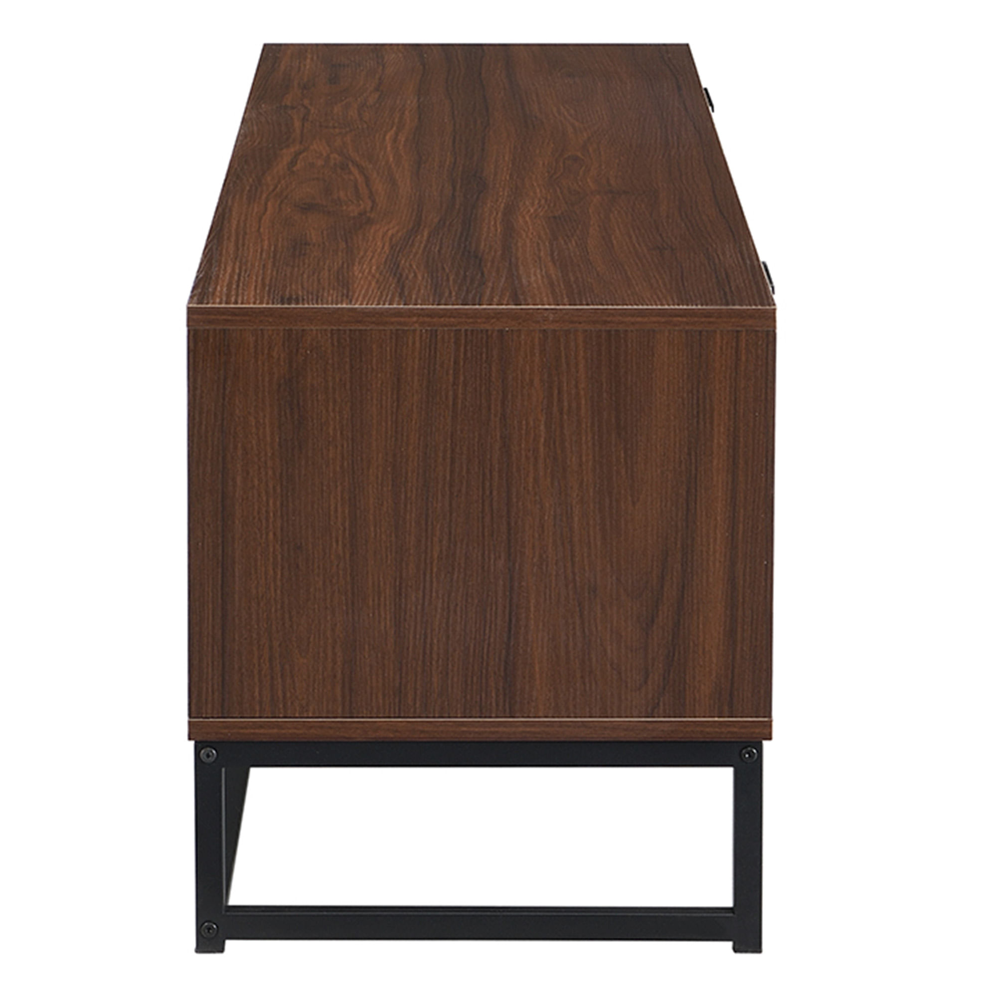 Movel-TV-ST-MICHEL-com-2-portas-e-1-gaveta---Nogal-e-Preto