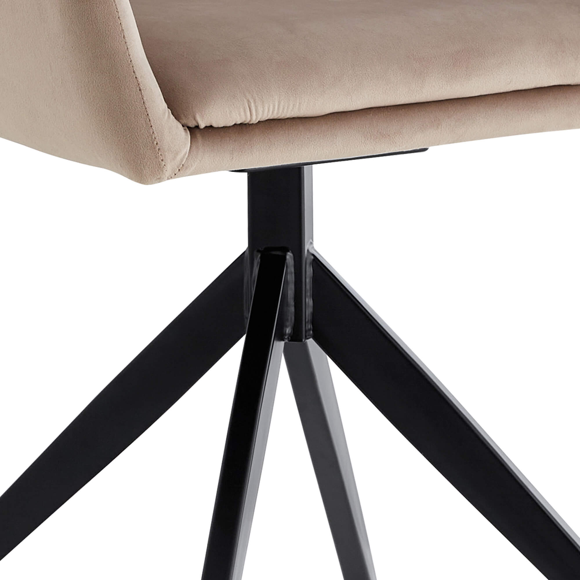 Cadeira-ANGELO-giratoria--360º--Taupe--Veludo-