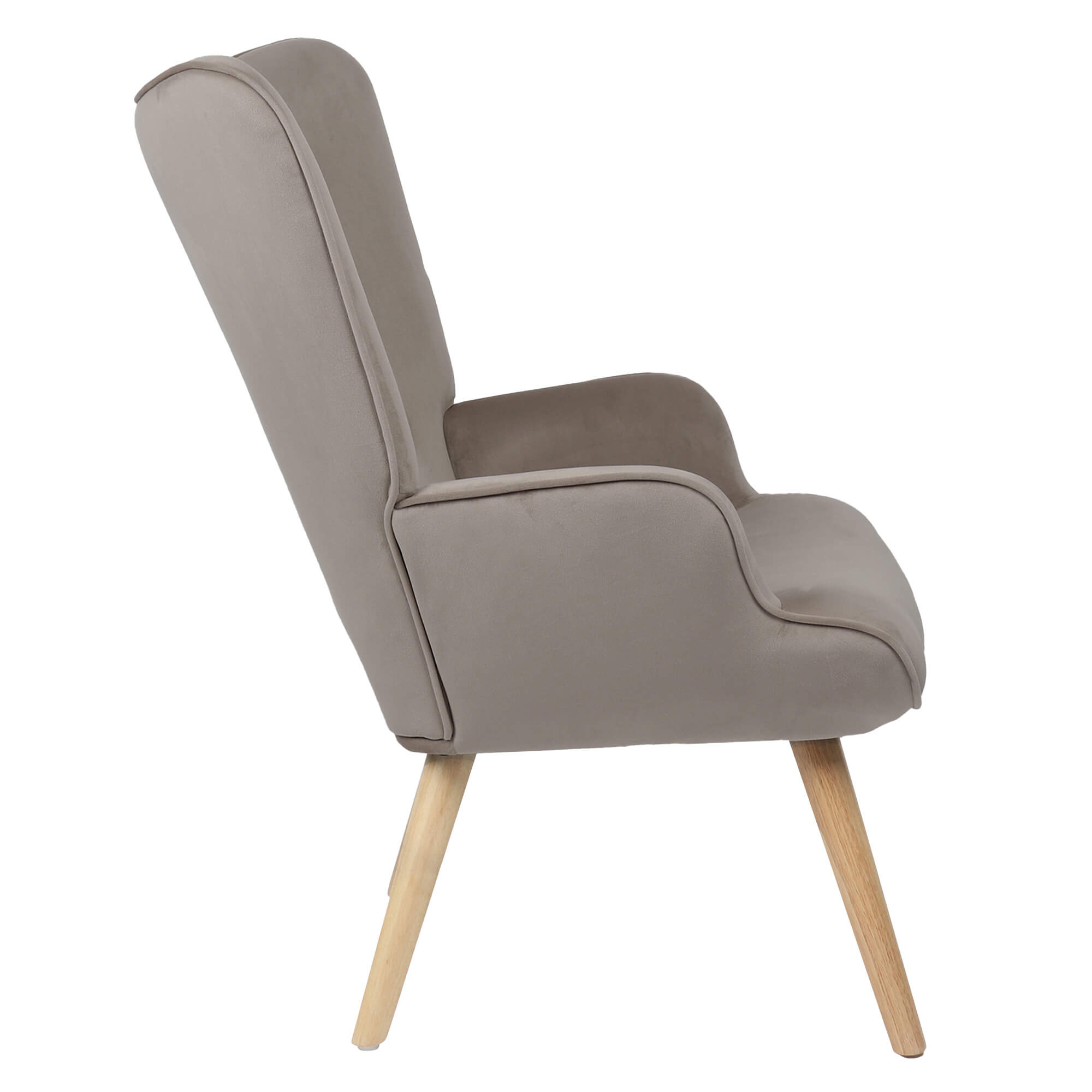Poltrona-KIKO-II-Bege--Veludo-