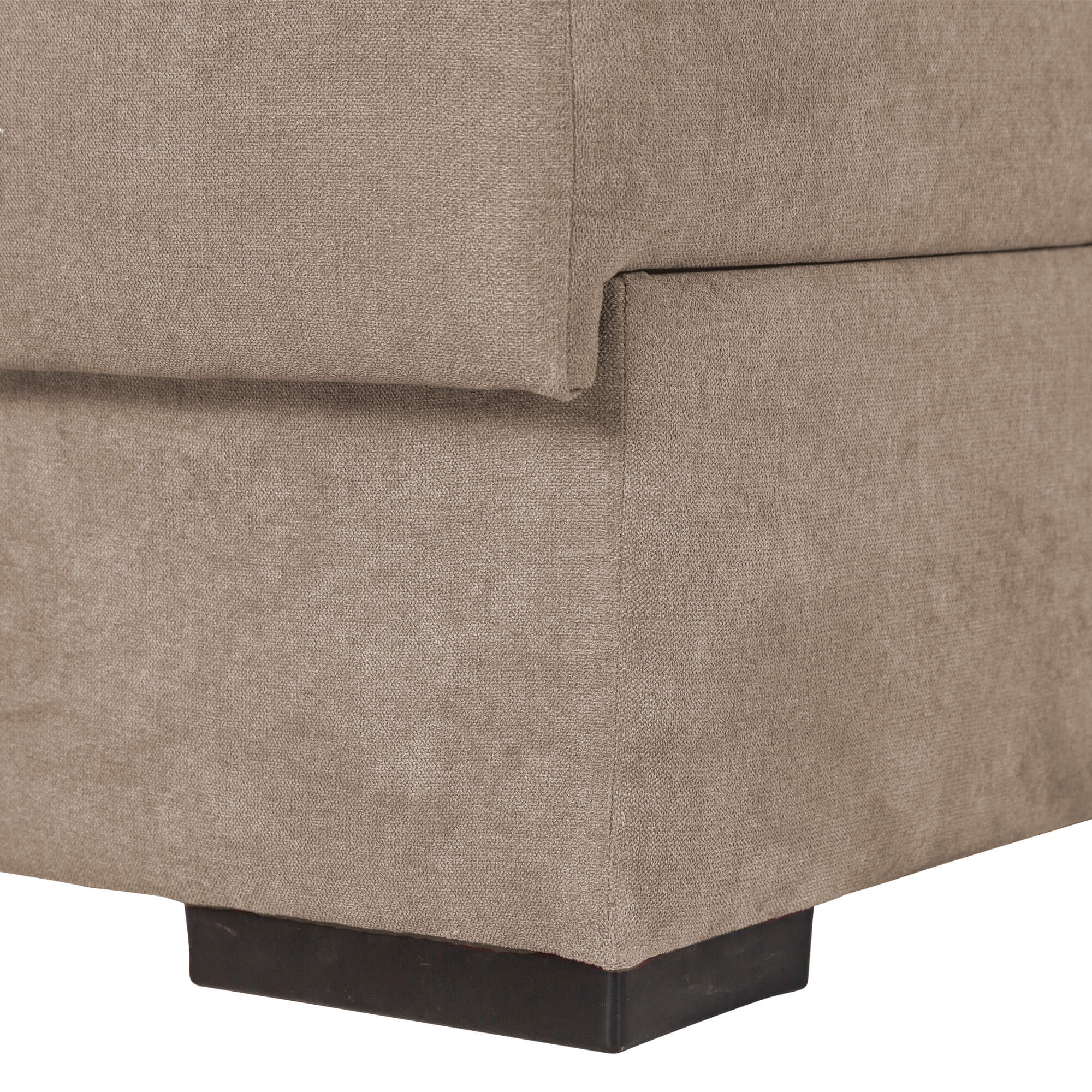 Sofa-chaise-longue-MARBELLA-com-bau-e-puffs---Direita---Bege