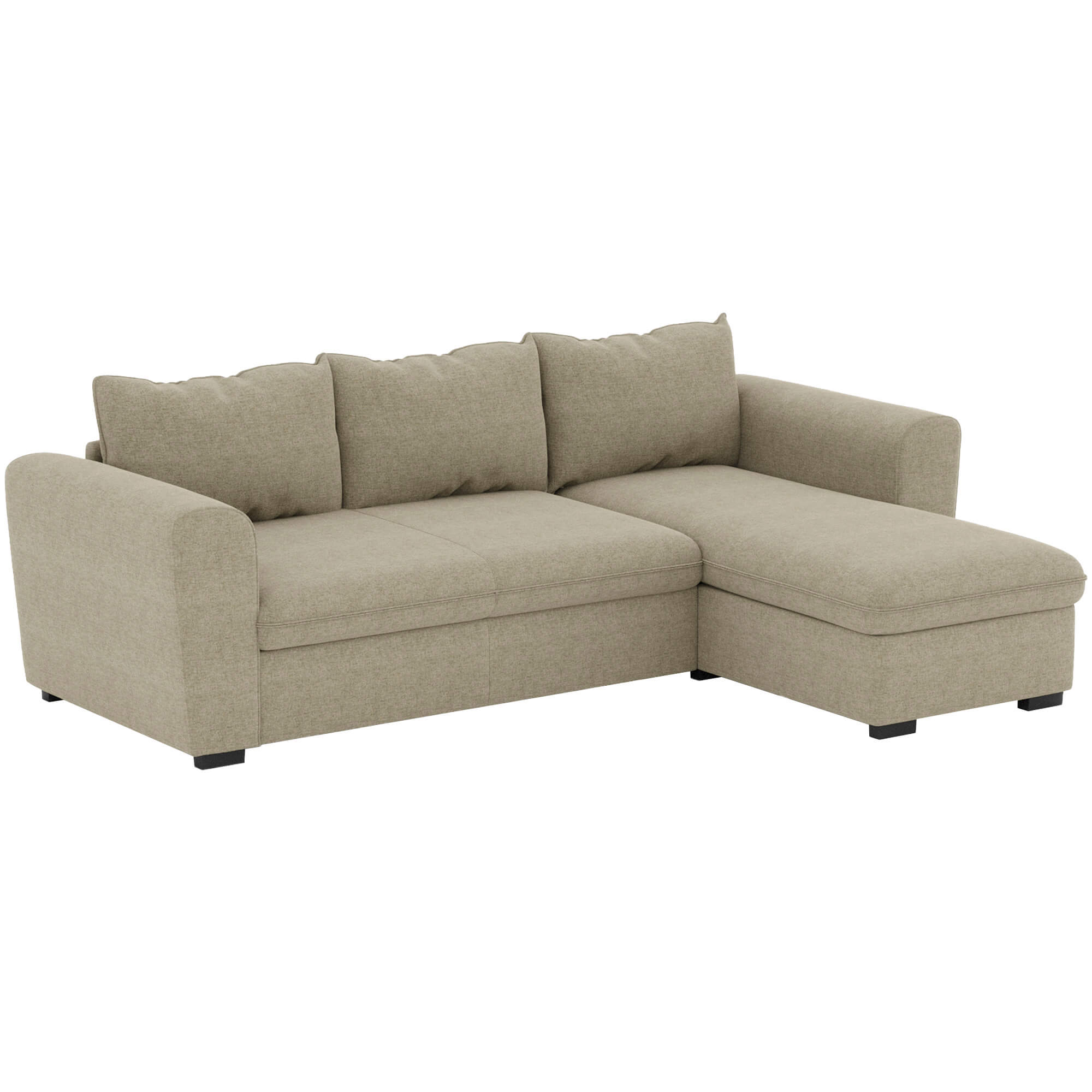 Sofa-chaise-longue-reversivel-ASTY-com-cama-e-bau---Bege-Escuro