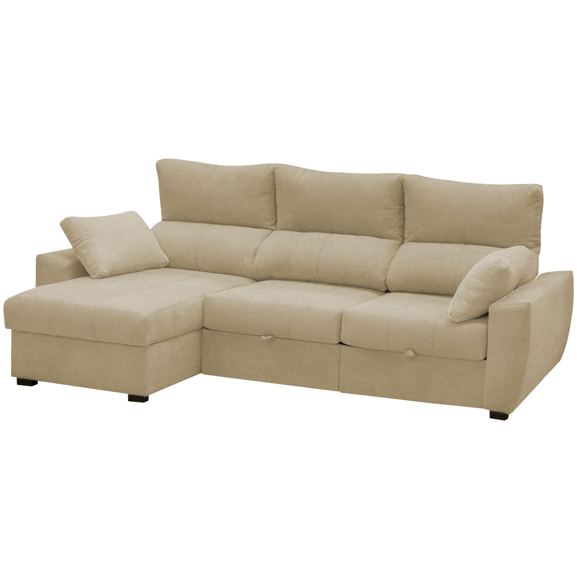 Sofa-chaise-longue-reversivel-BERLIM---Bege-Champanhe