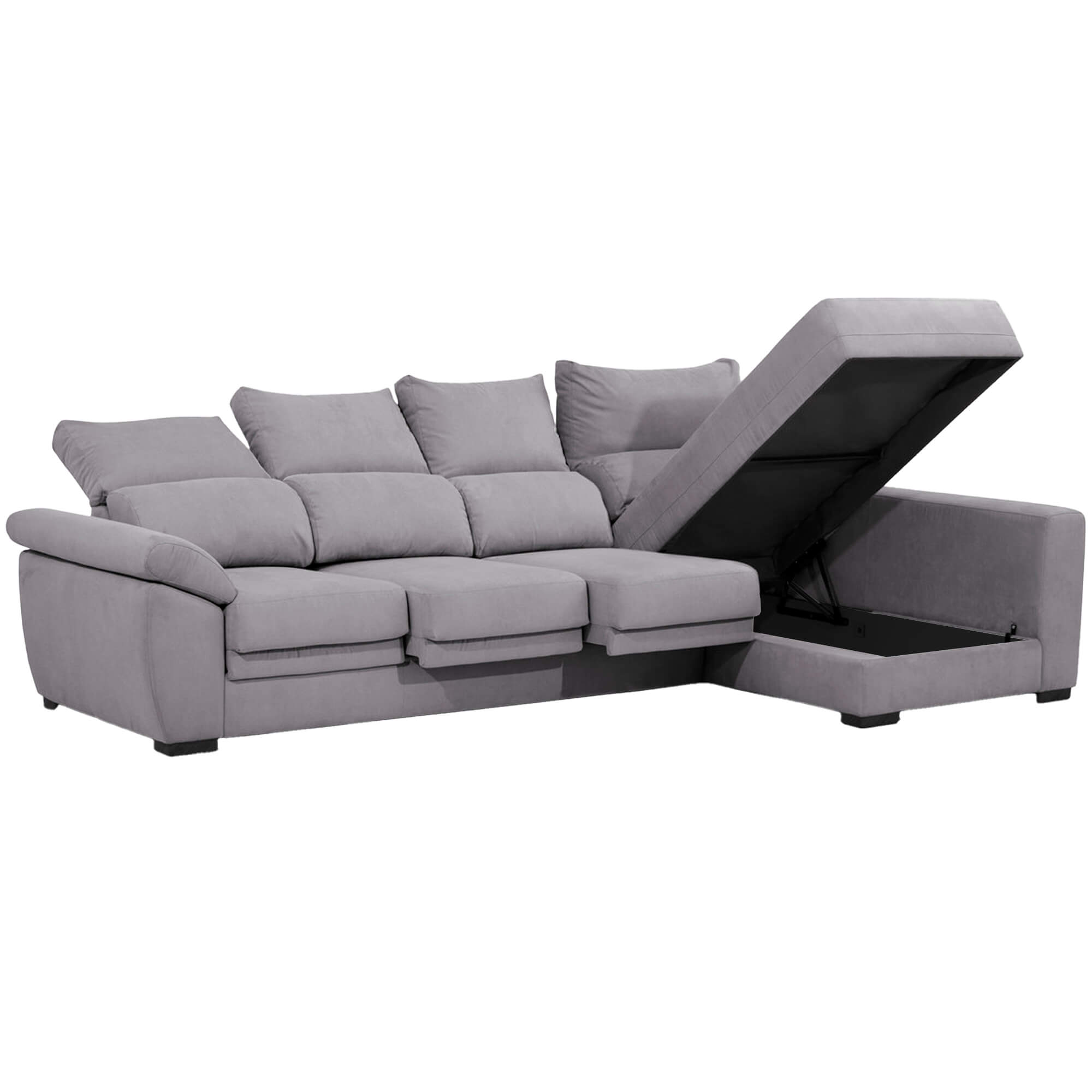 Sofa-chaise-longue-reversivel-SAFIRA-Cinzento