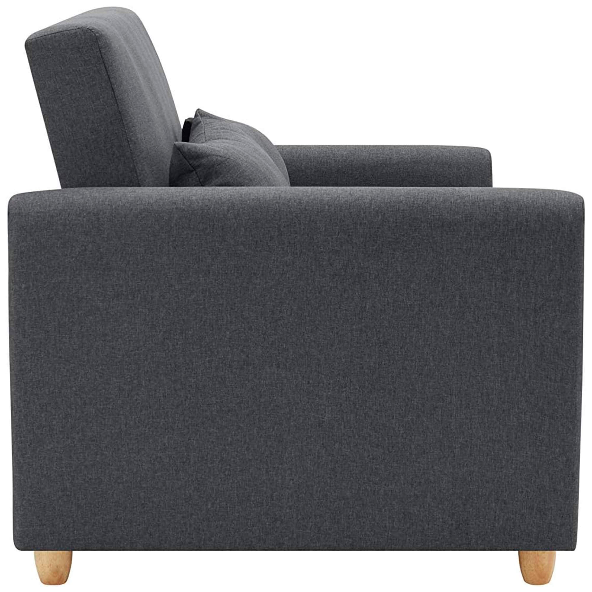 Sofa-2-lugares-KAM-com-cama-Cinzento