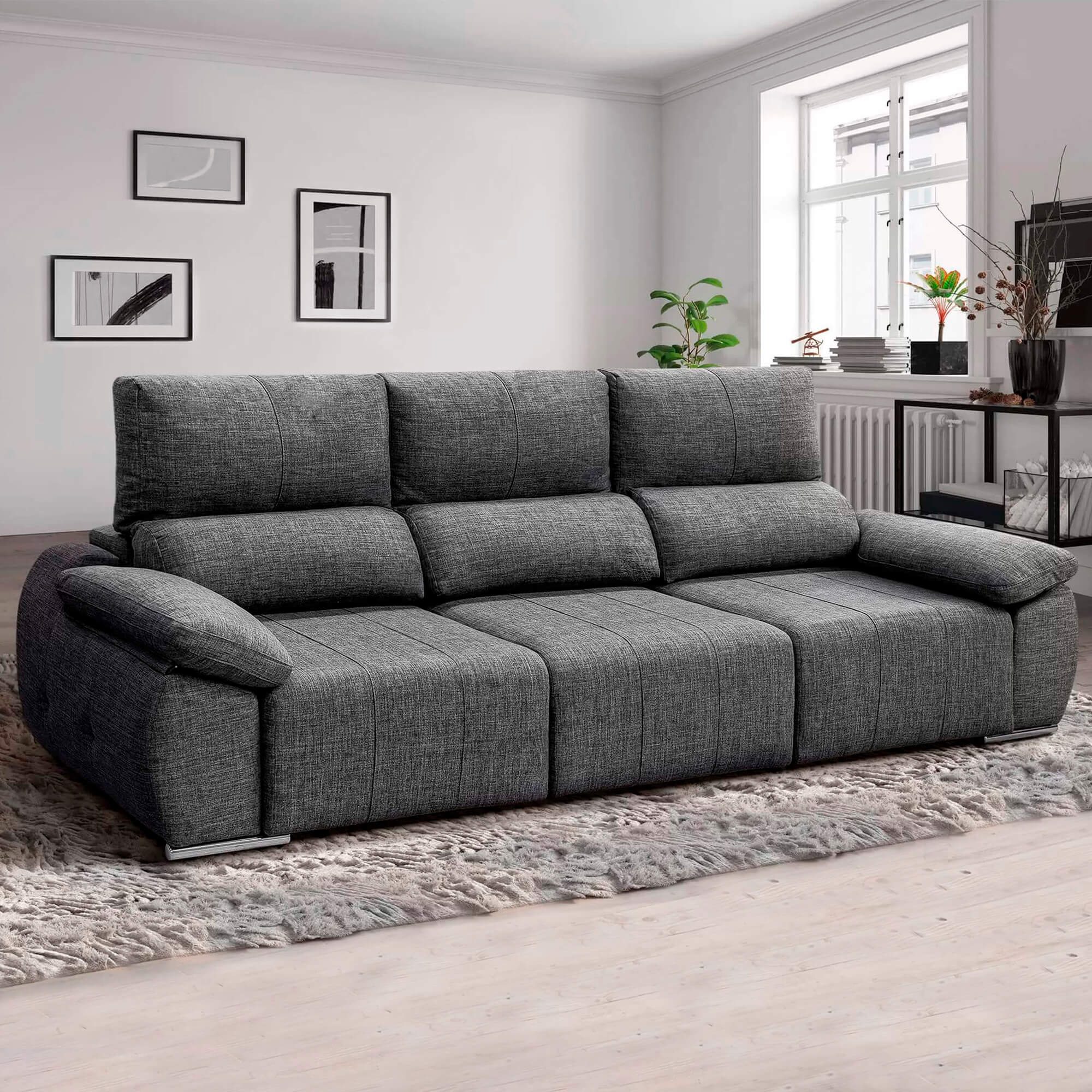 Sofa-3-lugares-MUNIQUE-com-cama-Cinzento