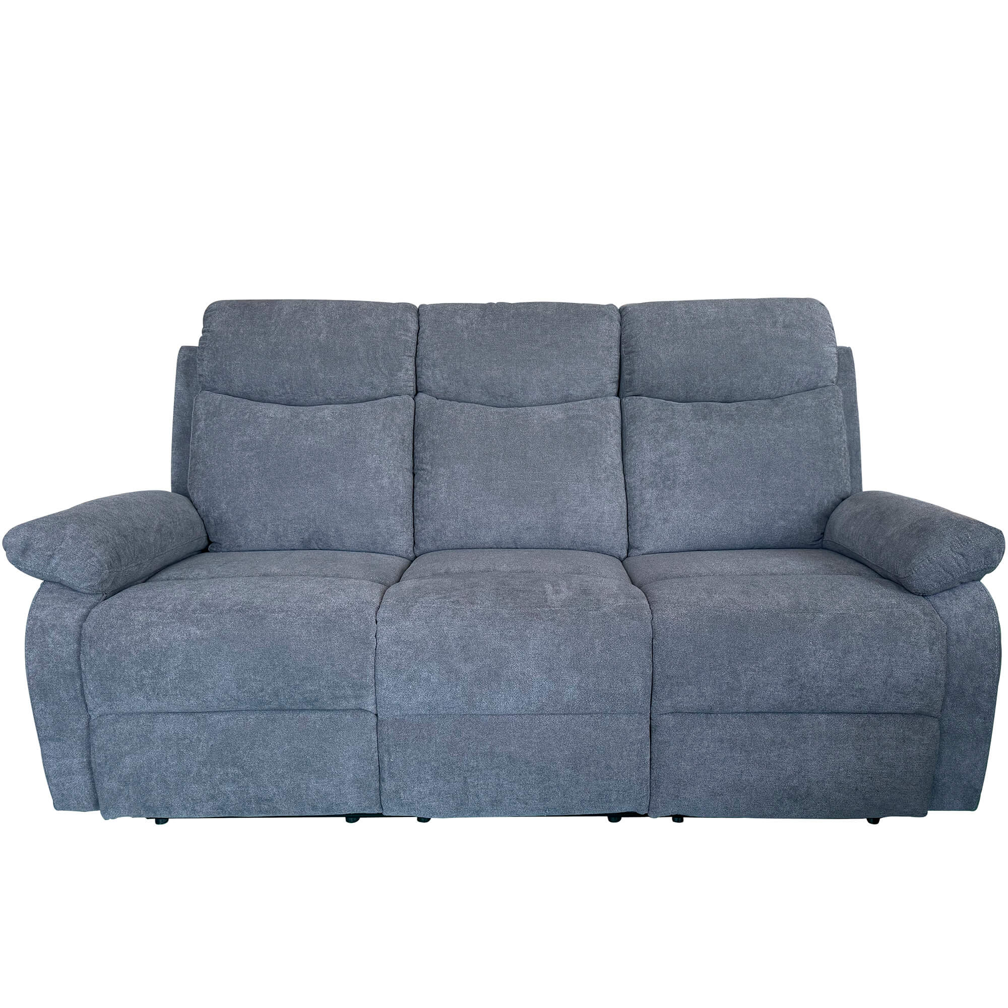 Sofa-3-lugares-VICKY-relax-manual-Cinzento
