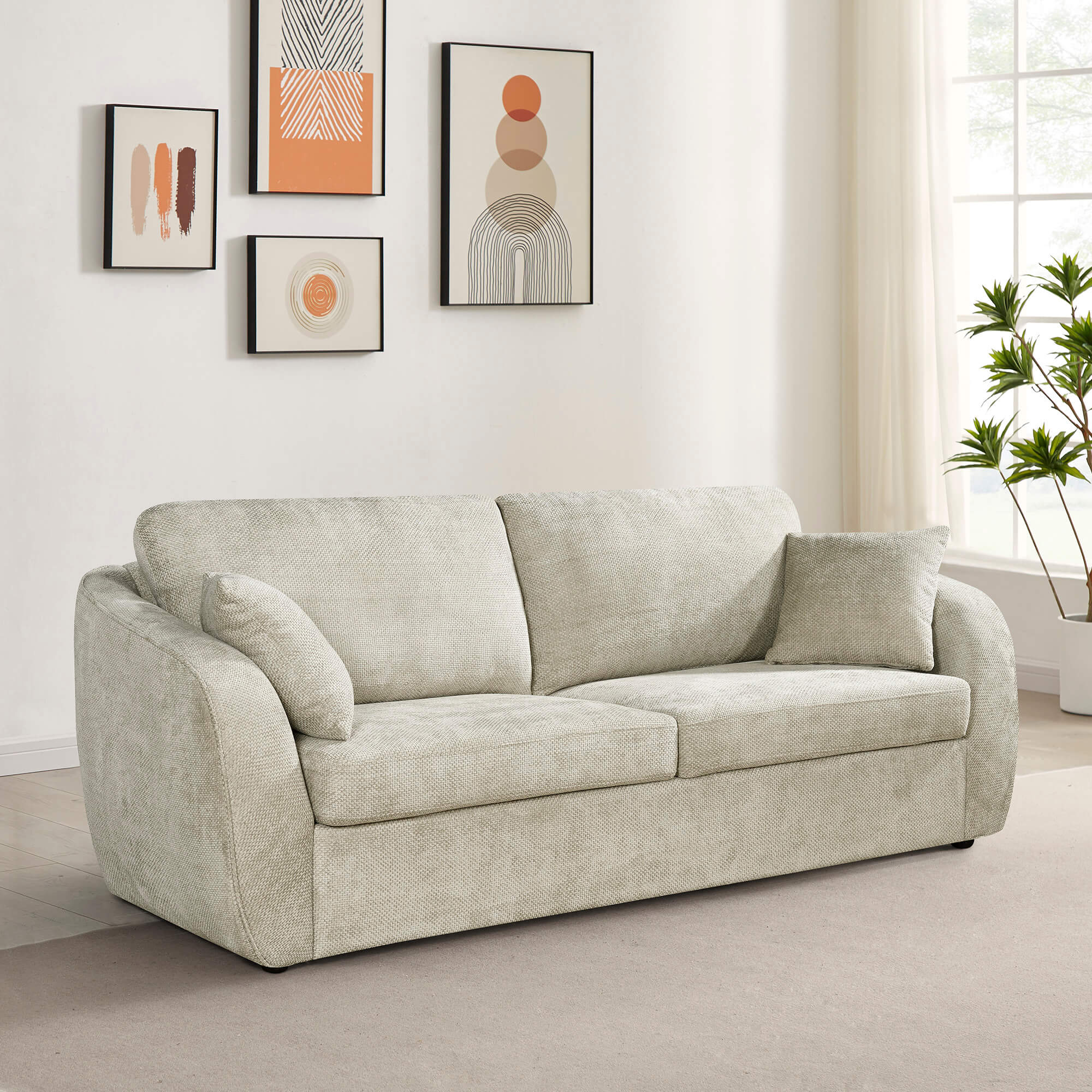 Sofa-de-3-lugares-CHLOE-com-cama-Bege