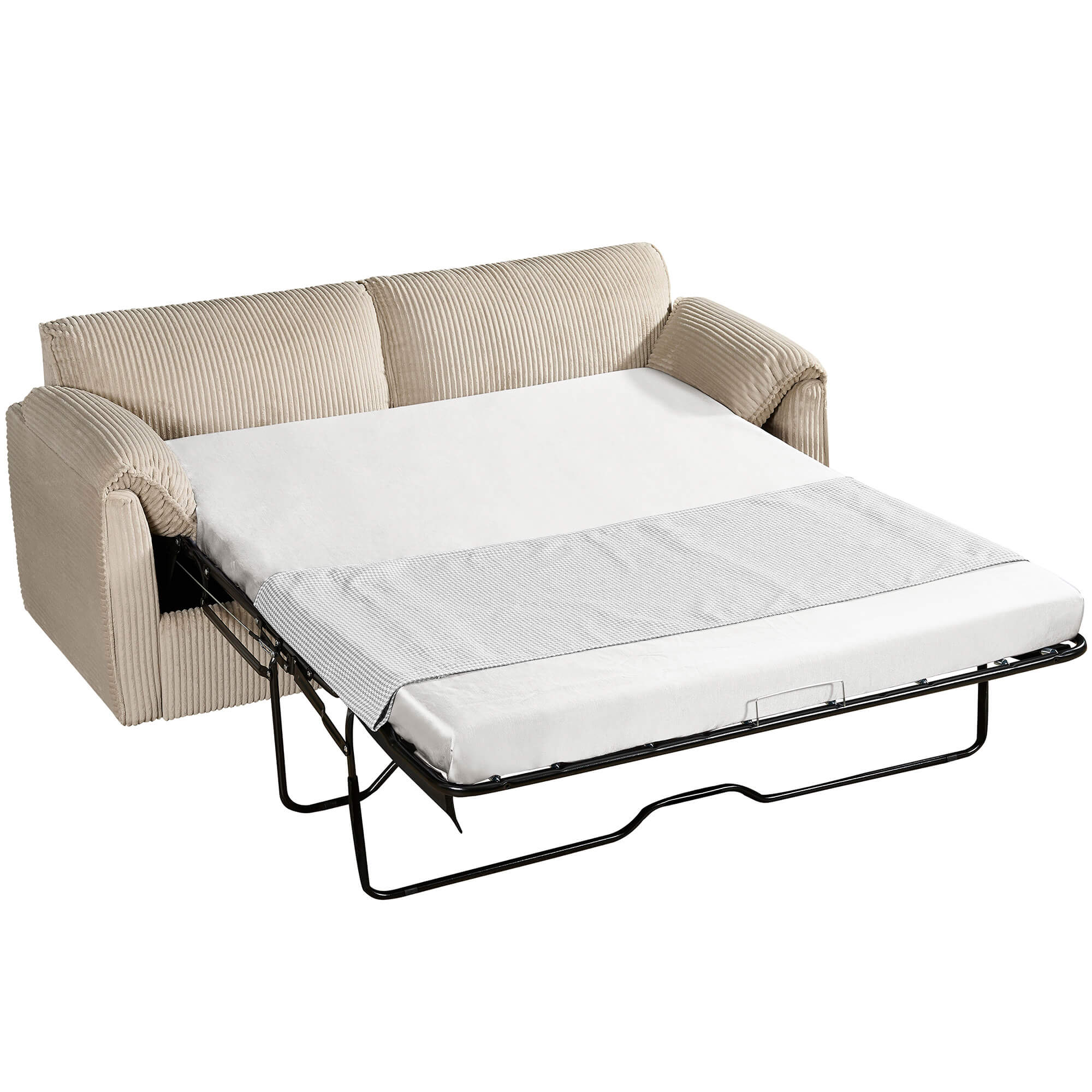 Sofa-de-3-lugares-BUDDY-com-cama-Bege