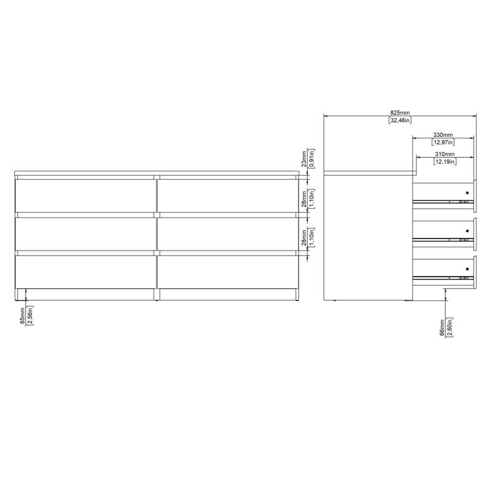 Comoda-NEW-MATRIX-SHINY-6-gavetas---Branco-Brilho