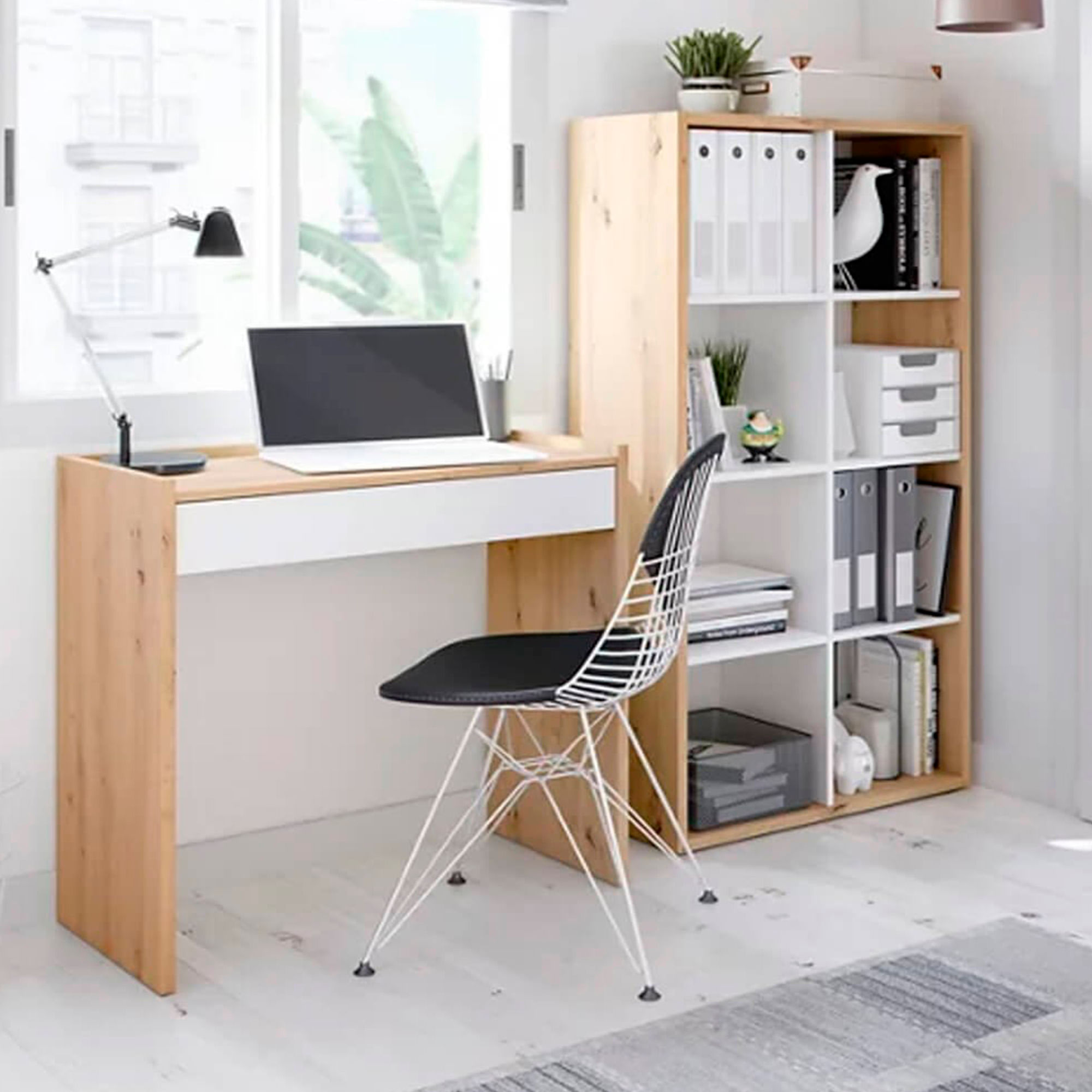 Consola-MOSS---Carvalho-e-Branco-Mate