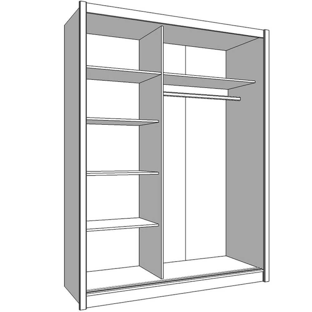 Roupeiro-NAVARA--215cm--com-espelho-Carvalho-Artesanato