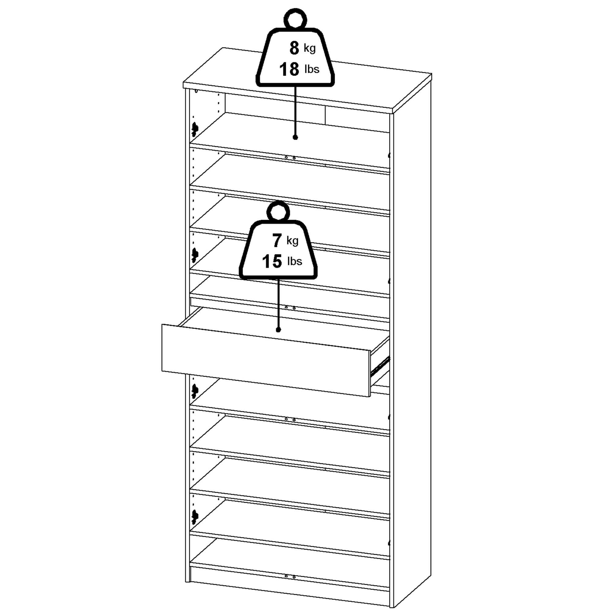 Sapateira-NEW-MATRIX---Carvalho-e-Branco