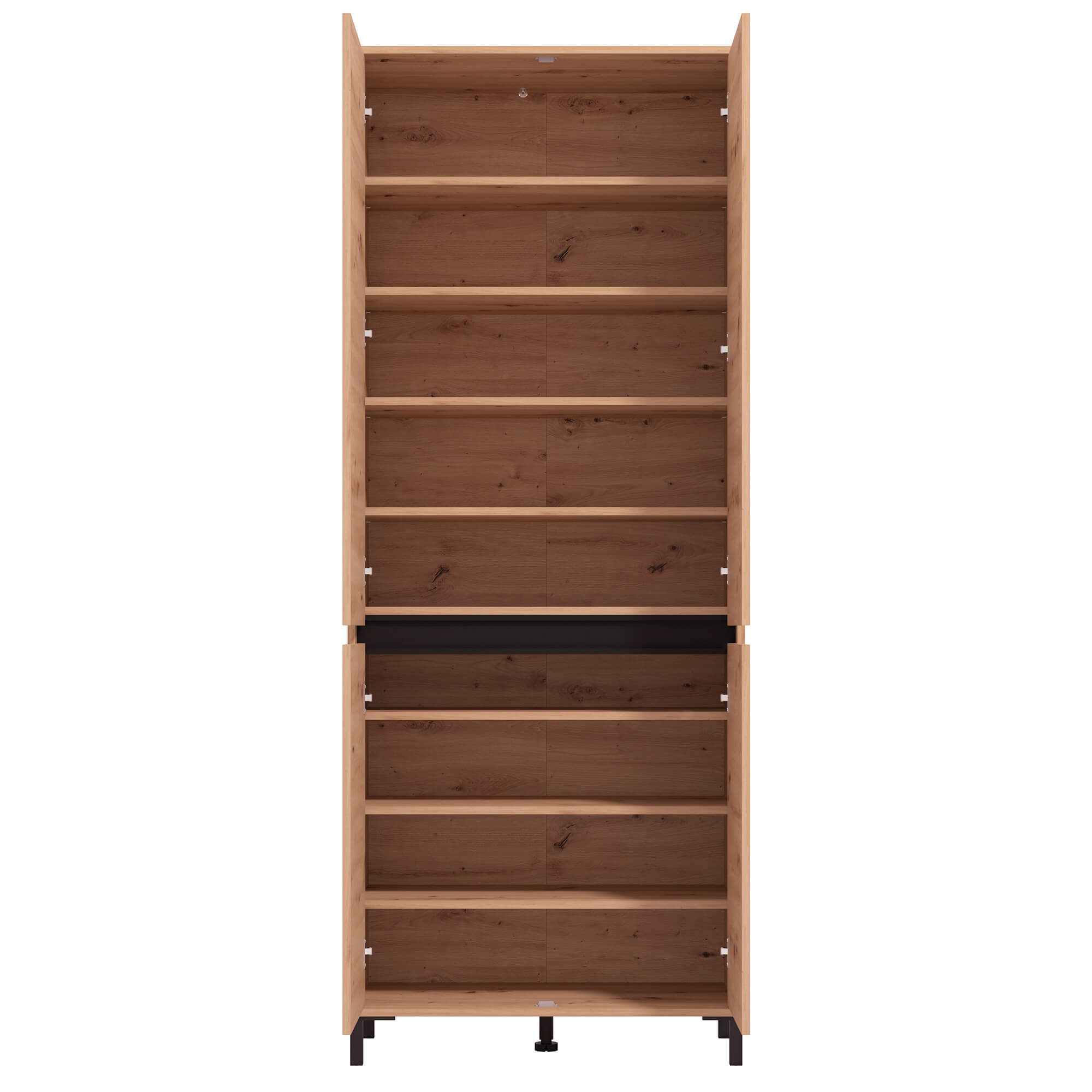 Sapateira-FLANNAN---Carvalho-Artesanato-e-Preto