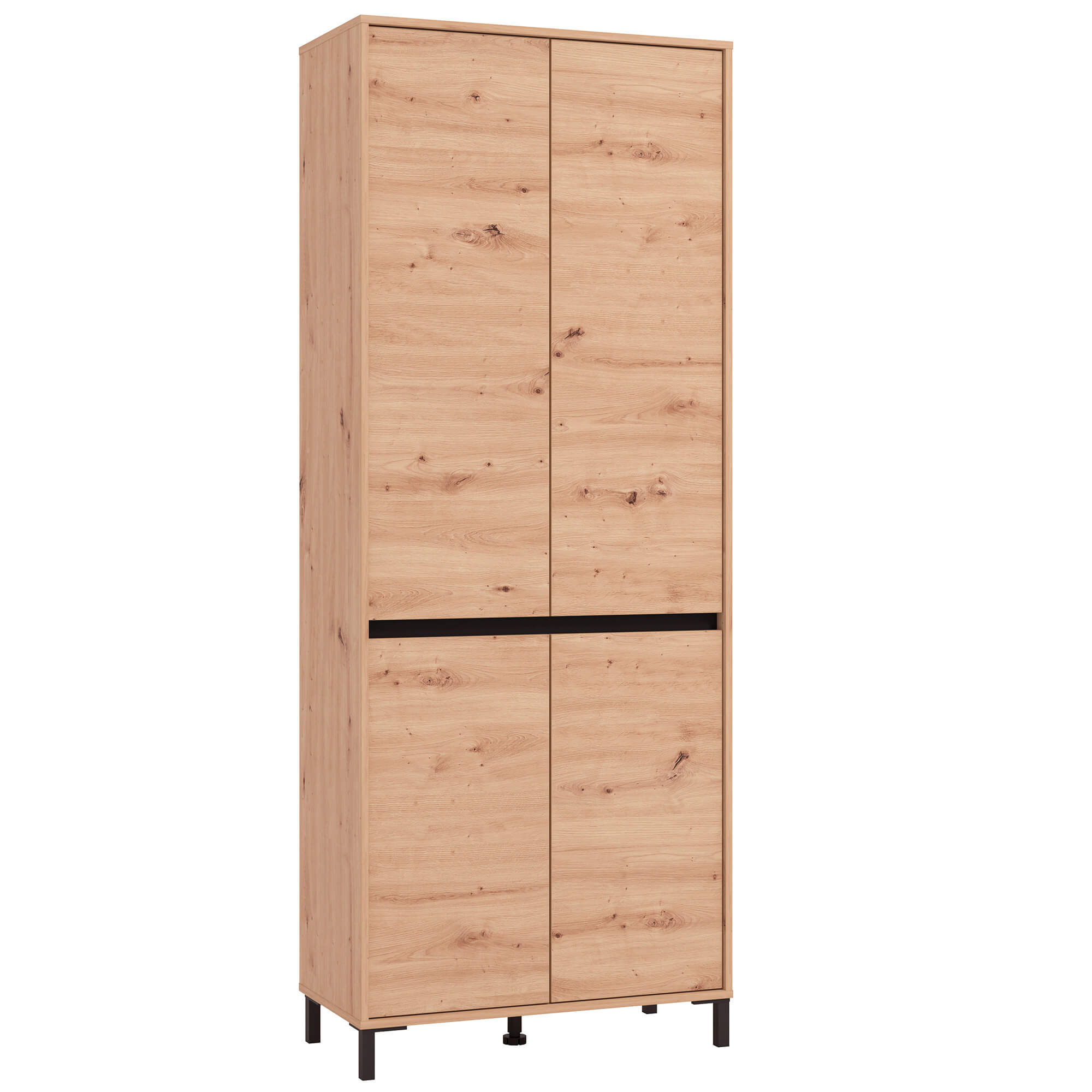 Sapateira-FLANNAN---Carvalho-Artesanato-e-Preto