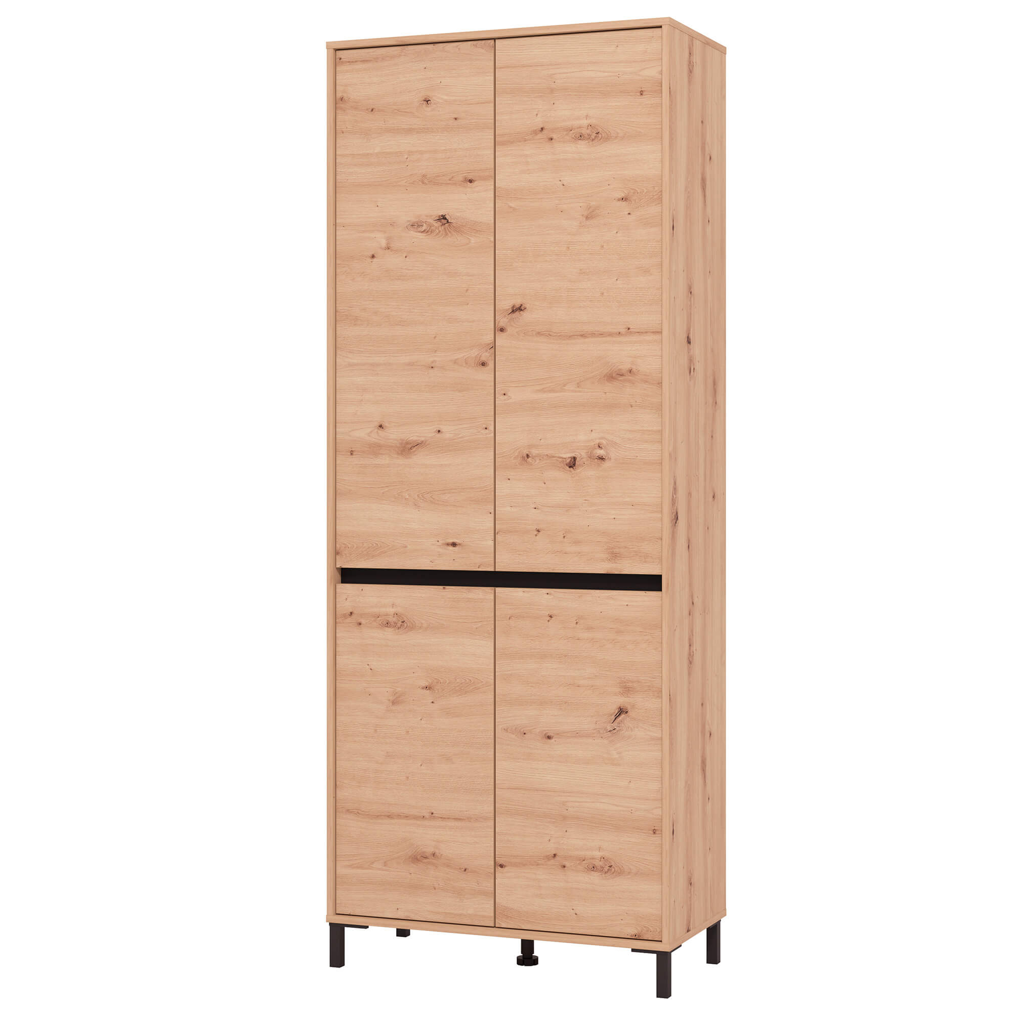 Sapateira-FLANNAN---Carvalho-Artesanato-e-Preto