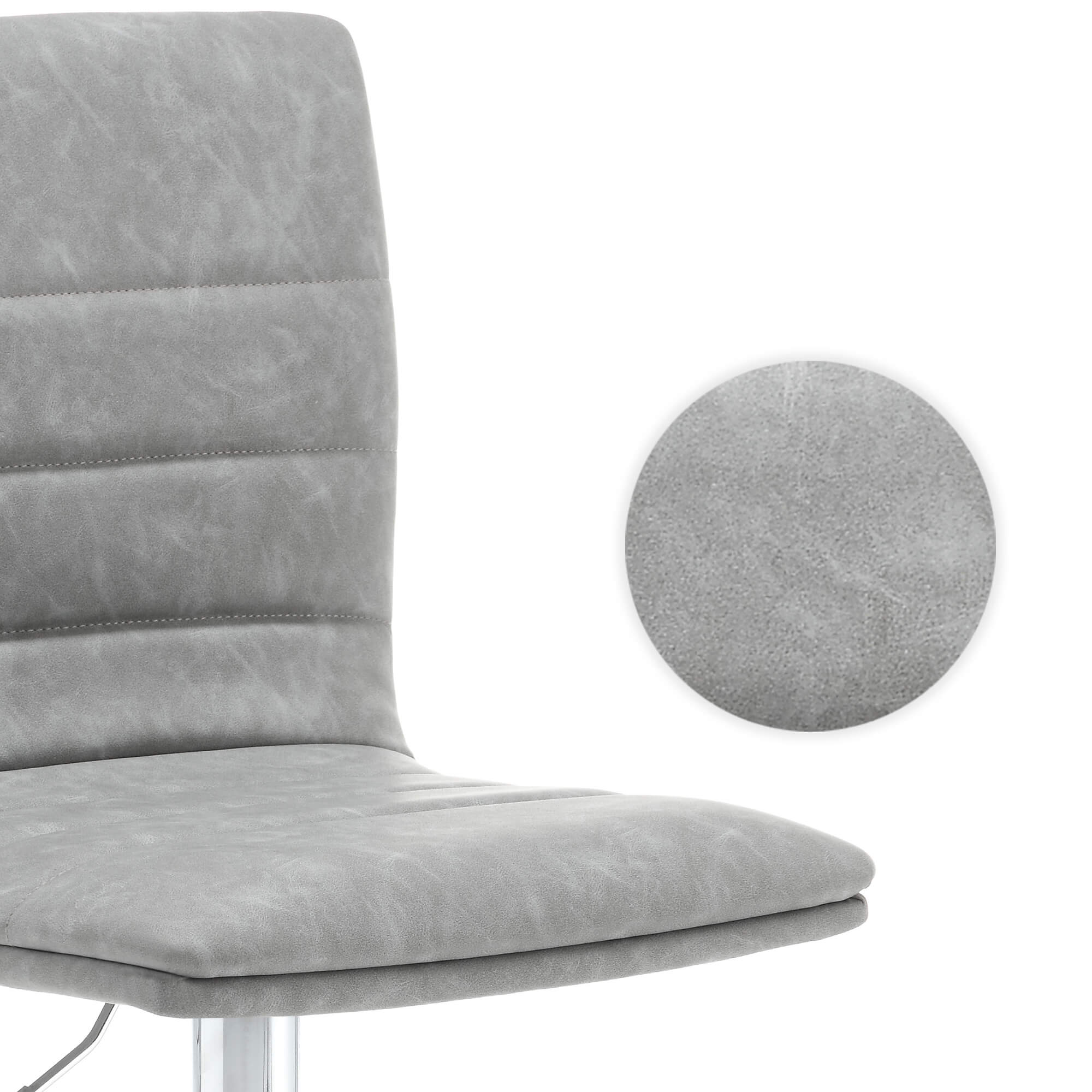 Pack-2-bancos-altos-giratorios-TOMMY-Cinzento-Claro--Pele-Sintetica-