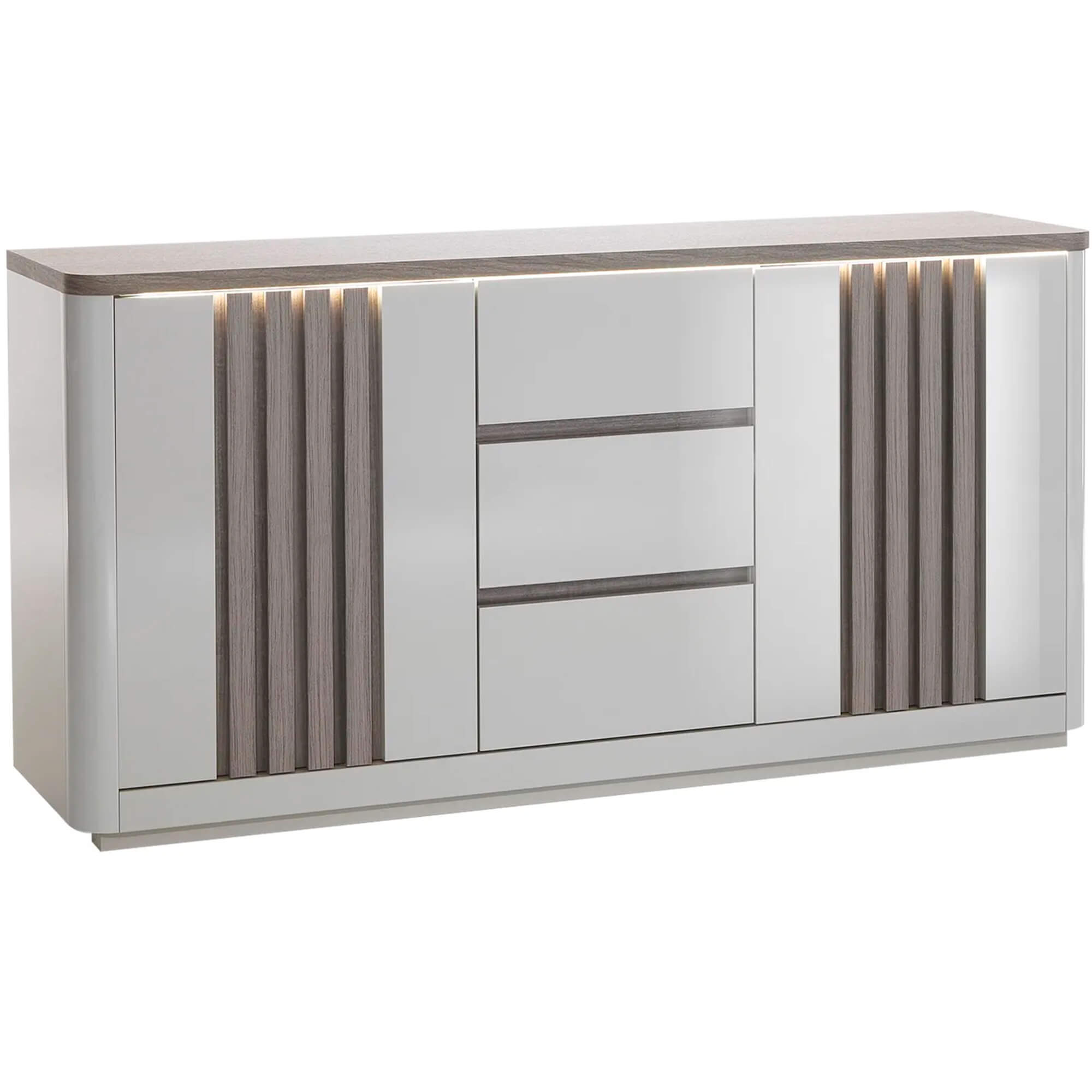 Aparador-PESARO-com-LED--170cm----Carvalho-Cinza