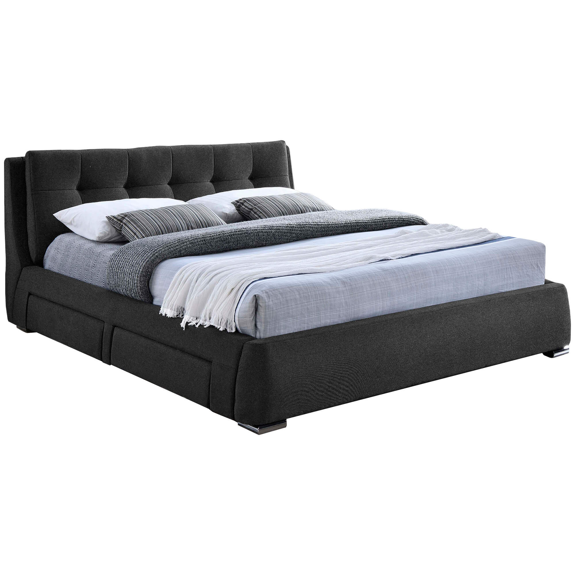Pack-cama-de-casal-ANTONIO---colchao-NEW-PALACIO-Antracite---180x200cm
