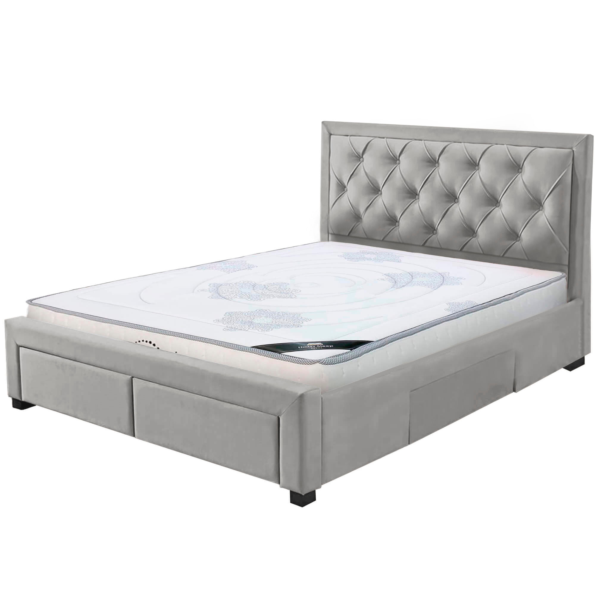 Pack-cama-de-casal-BIA---colchao-NEW-PALACIO-Bege-Champanhe--Aveludado-