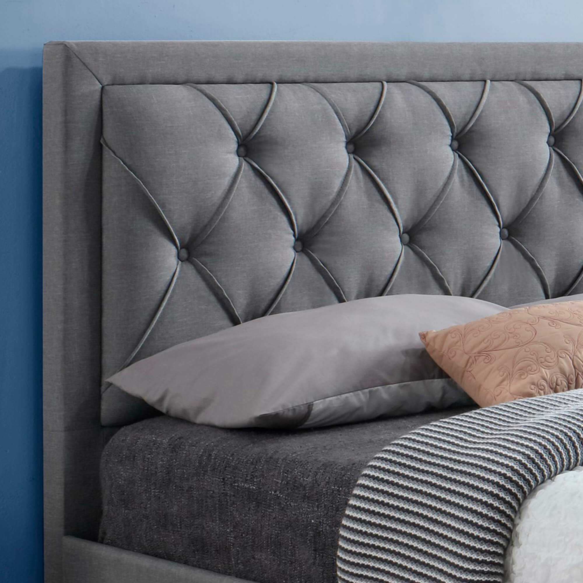 Pack-cama-de-casal-BIA---colchao-NEW-PALACIO-Cinzento