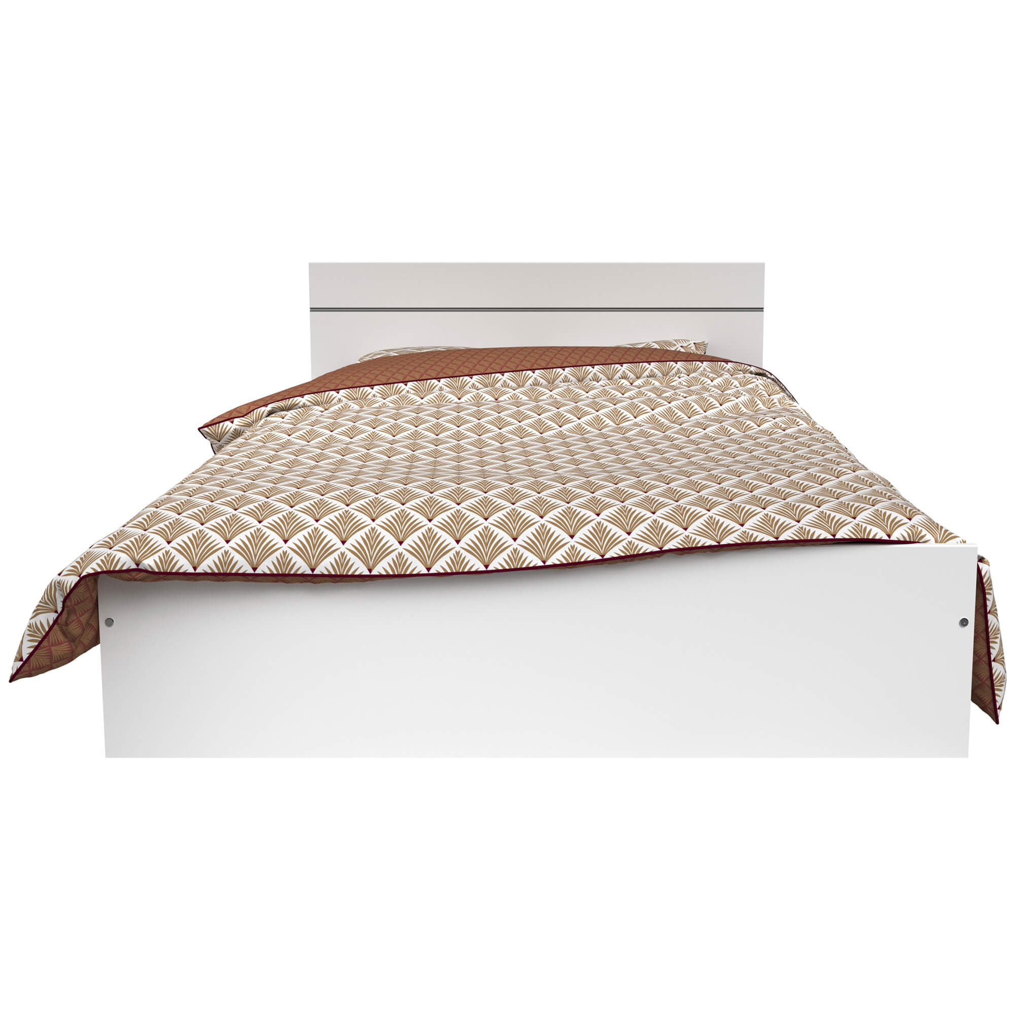 Pack-cama-de-casal-CODA---colchao-SPRING-ROLLER-Branco---140x190cm