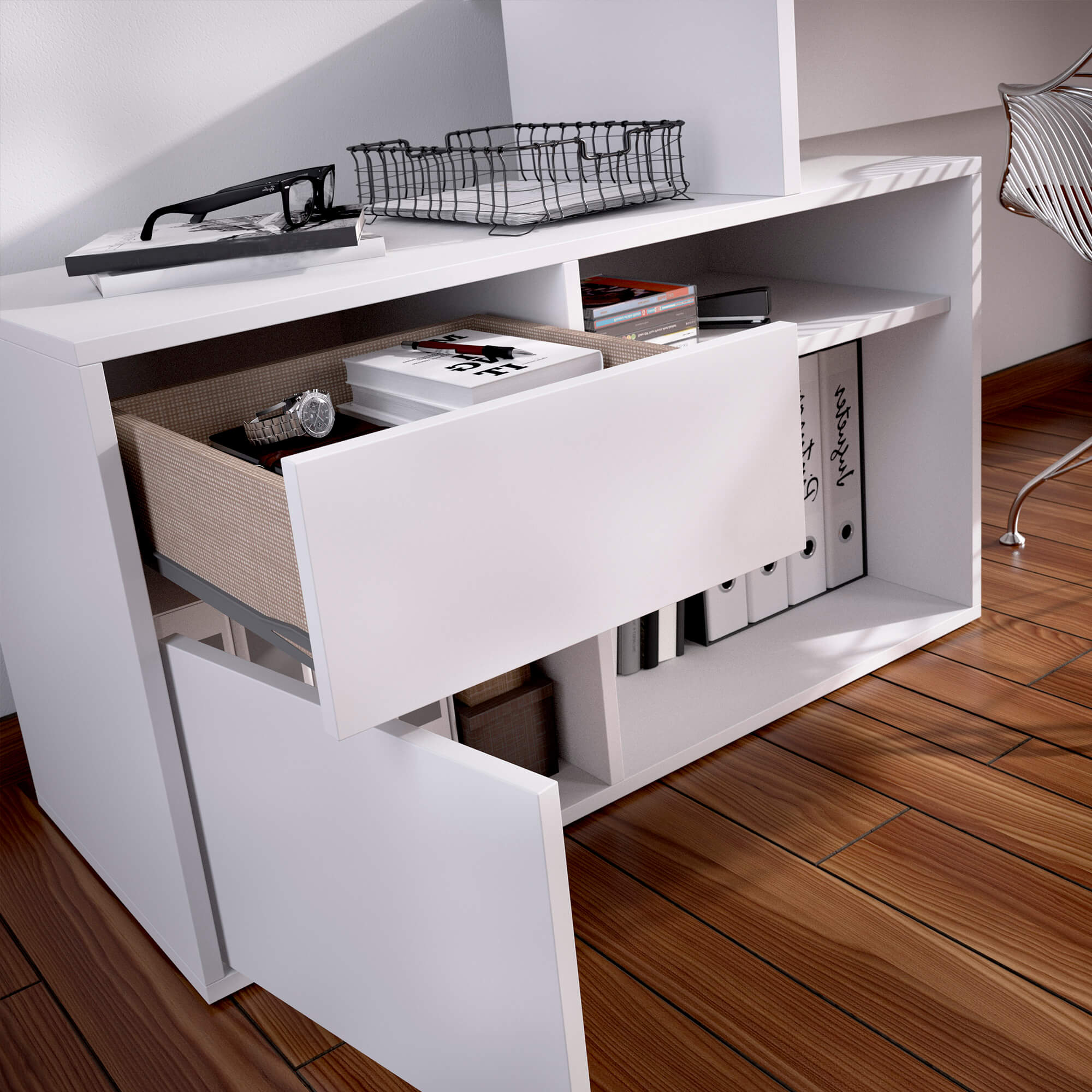 Secretaria-reversivel-ROXIE---Branco