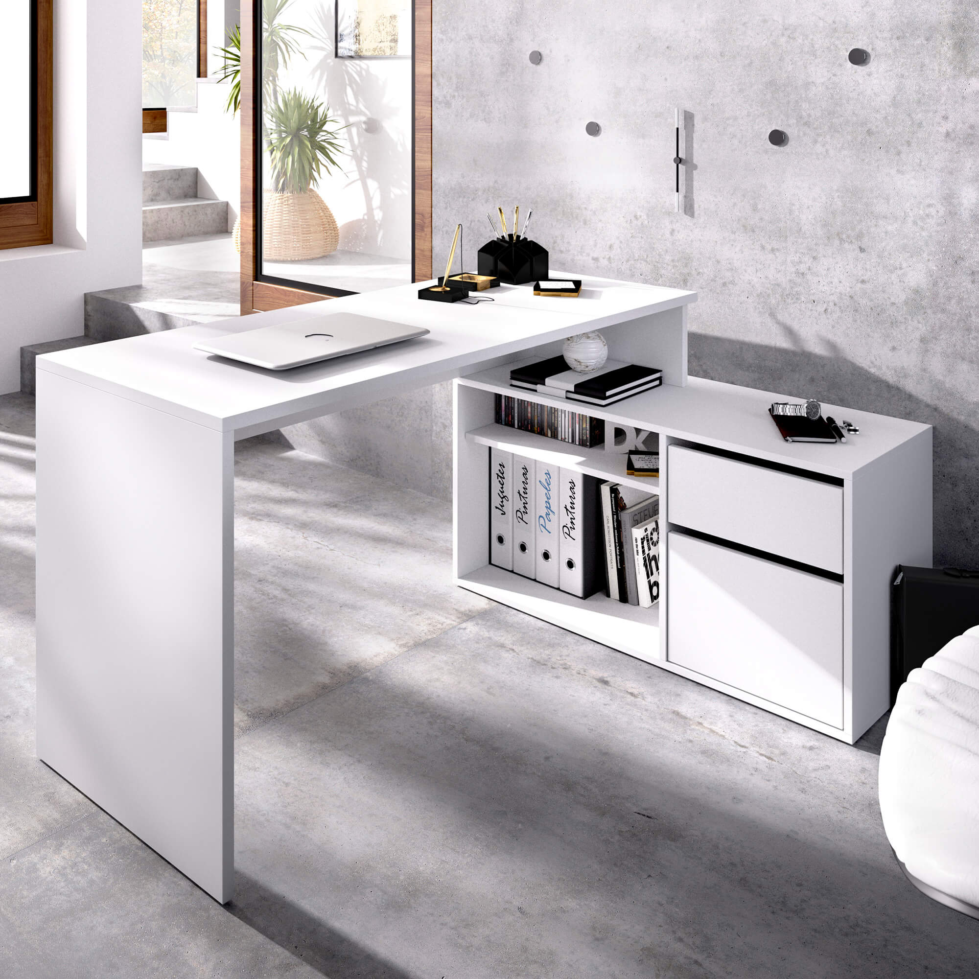 Secretaria-reversivel-ROXIE---Branco