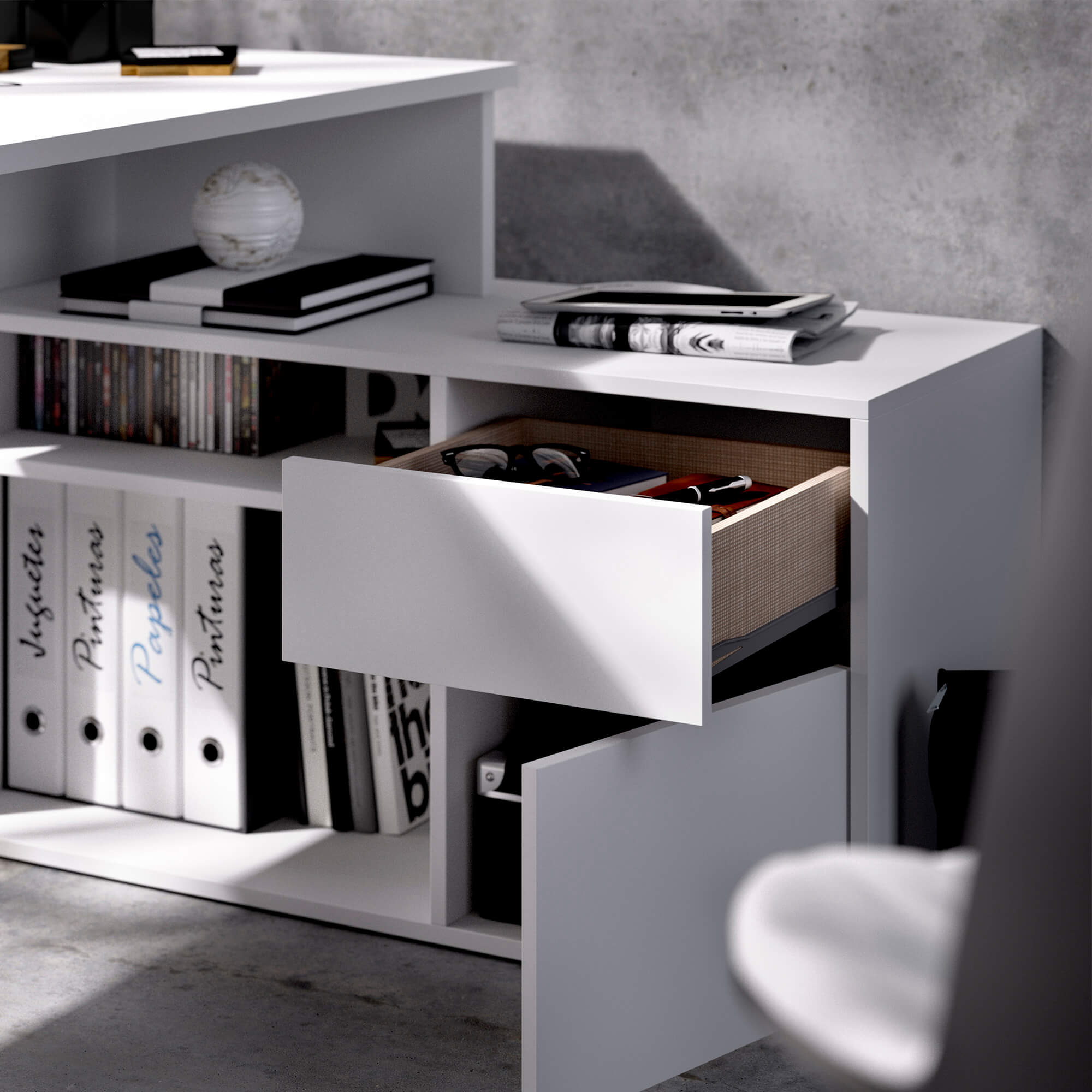 Secretaria-reversivel-ROXIE---Branco