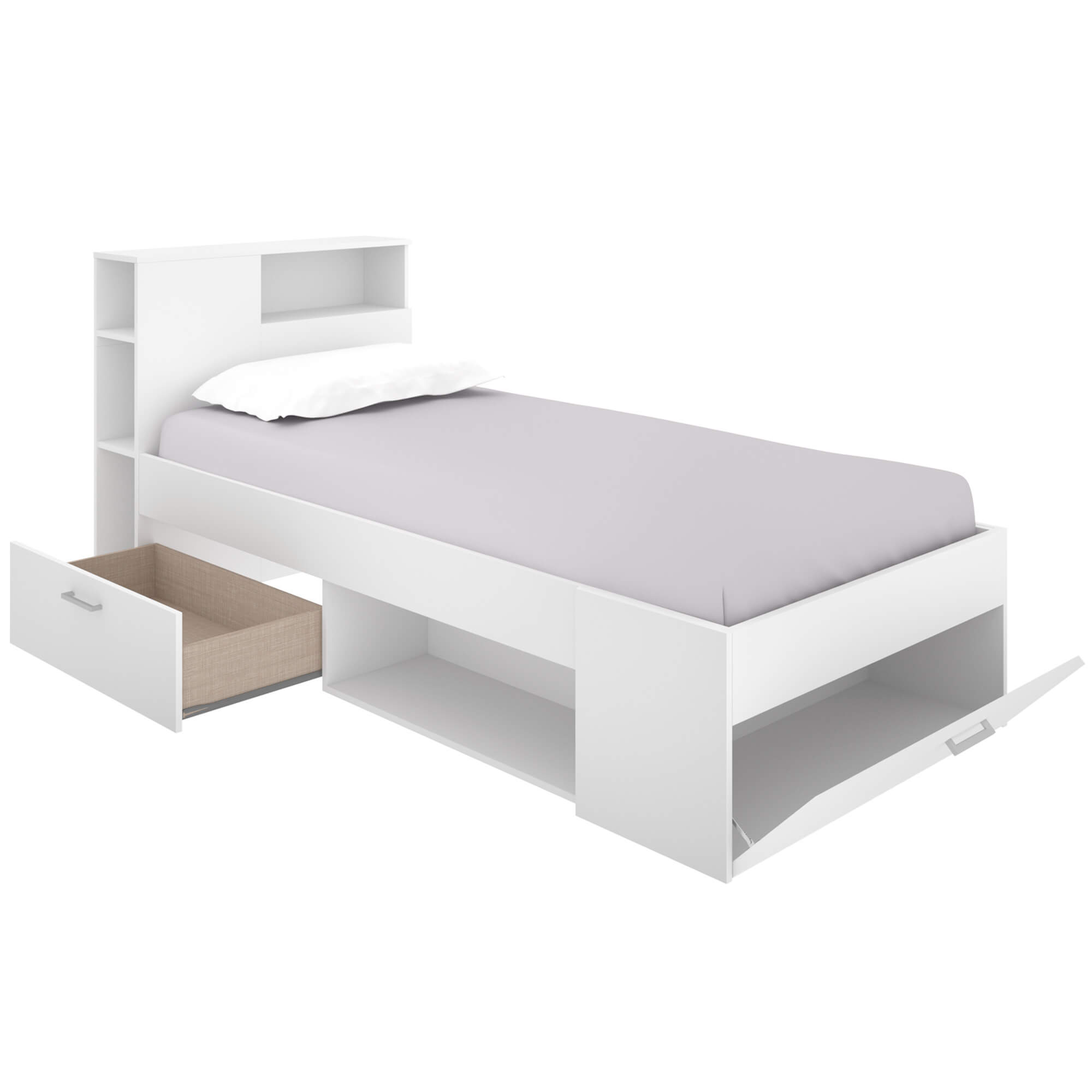 Pack-cama-de-solteiro-COLOMBO---colchao-SPRING-ROLLER---Branco