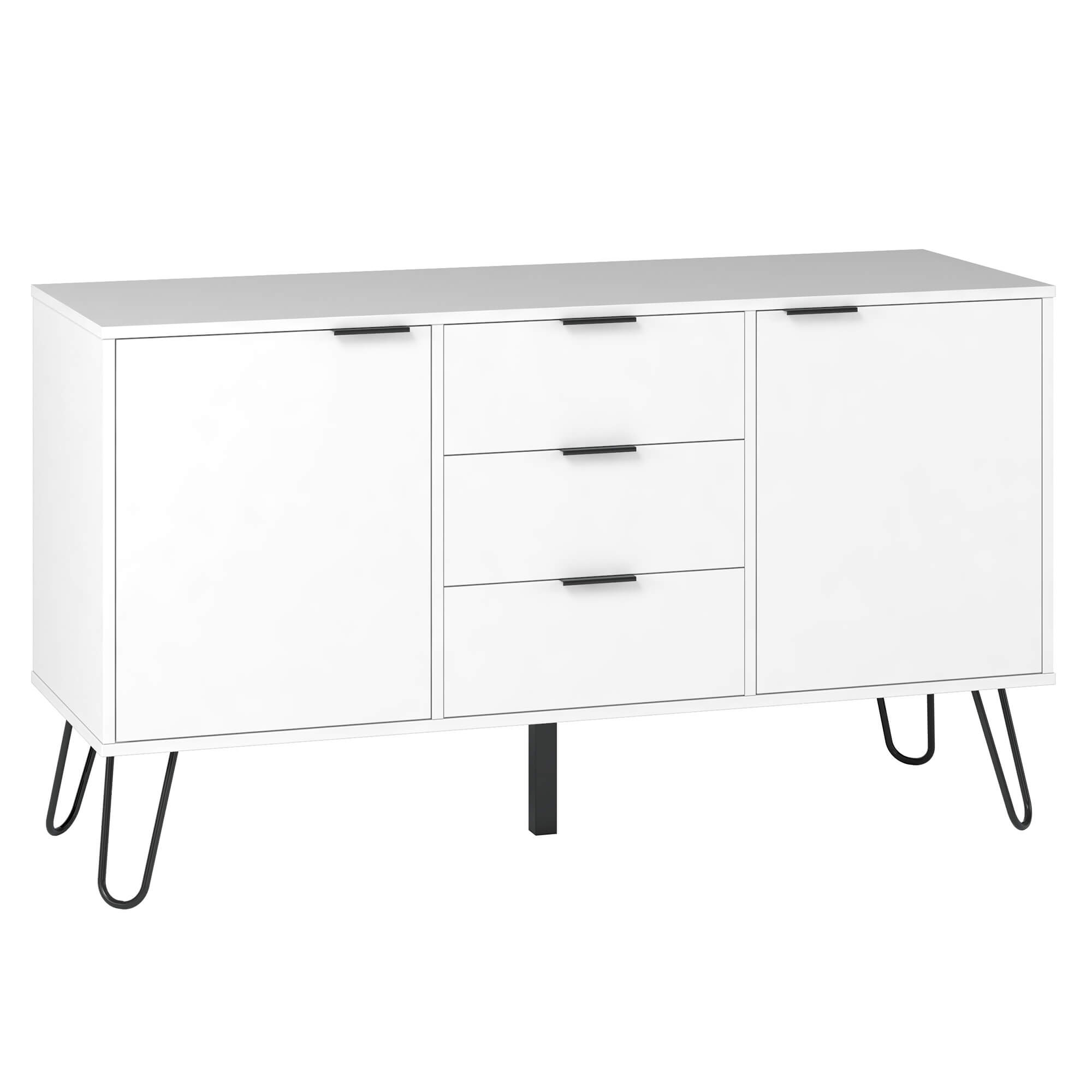 362519---Aparador-CASSIE-com-2-portas-e-3-gavetas---Branco-e-Preto