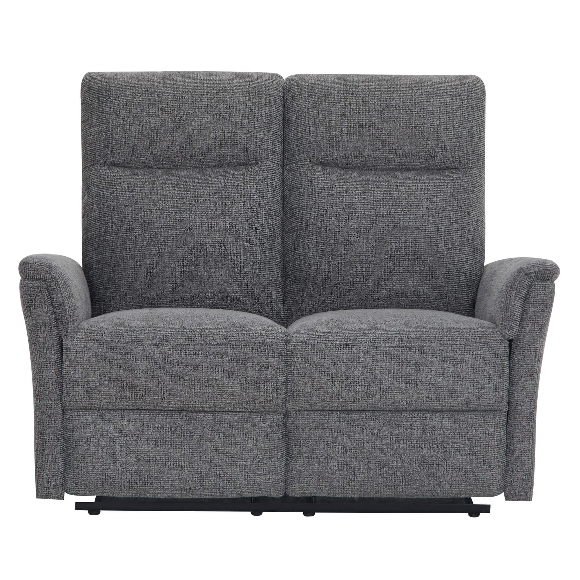 Sofa-2-lugares-NORMANDY-relax-eletrico---Cinzento-Escuro