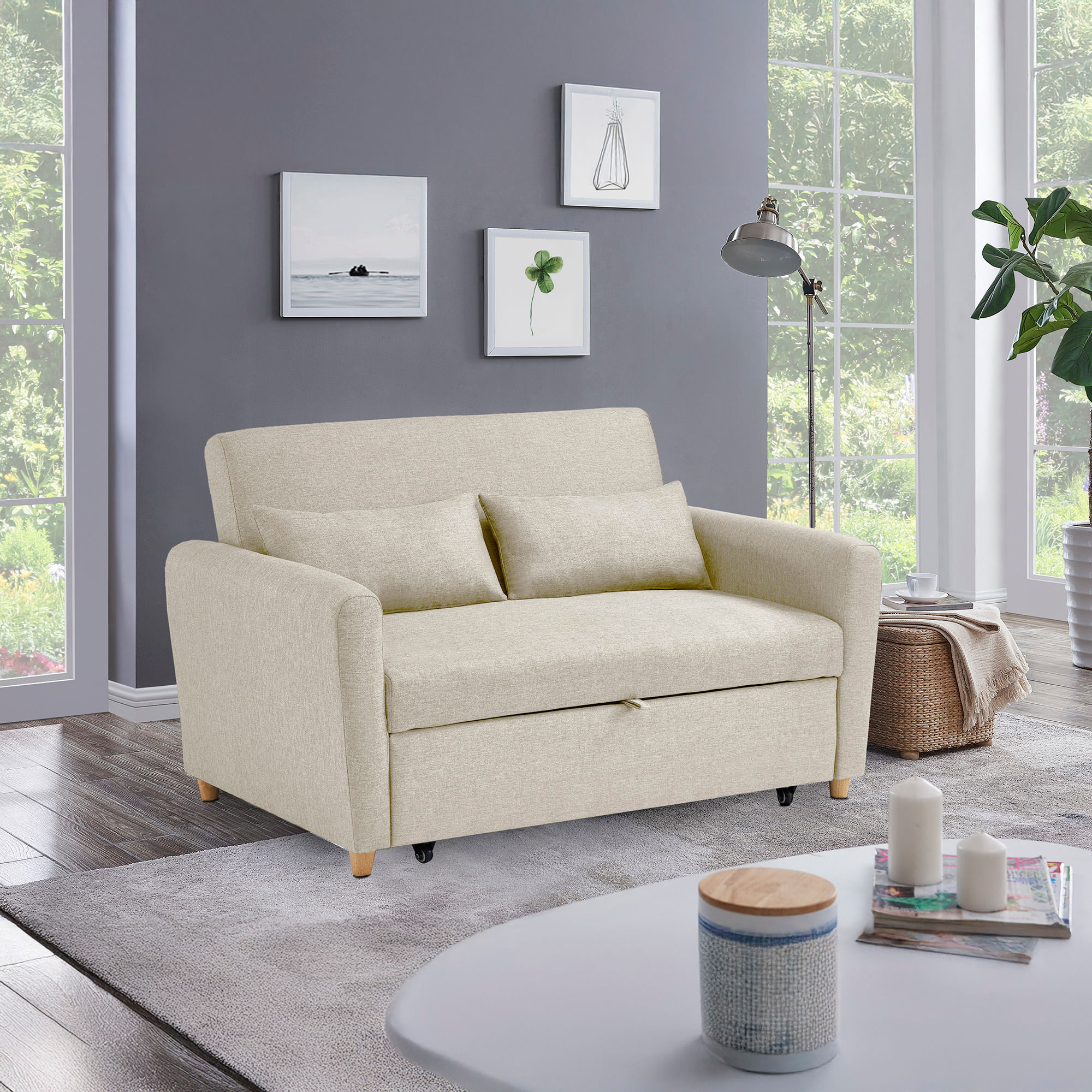 Sofa-cama-2-lugares-KAM-Bege