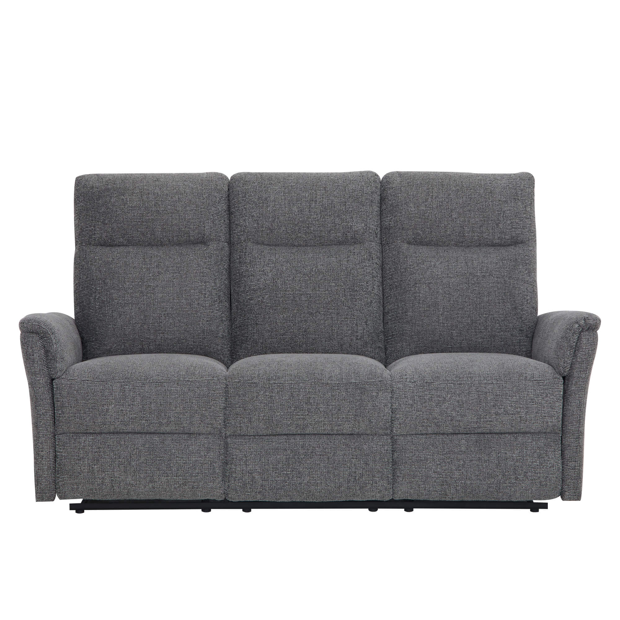 Sofa-3-lugares-NORMANDY-relax-eletrico---Cinzento-escuro